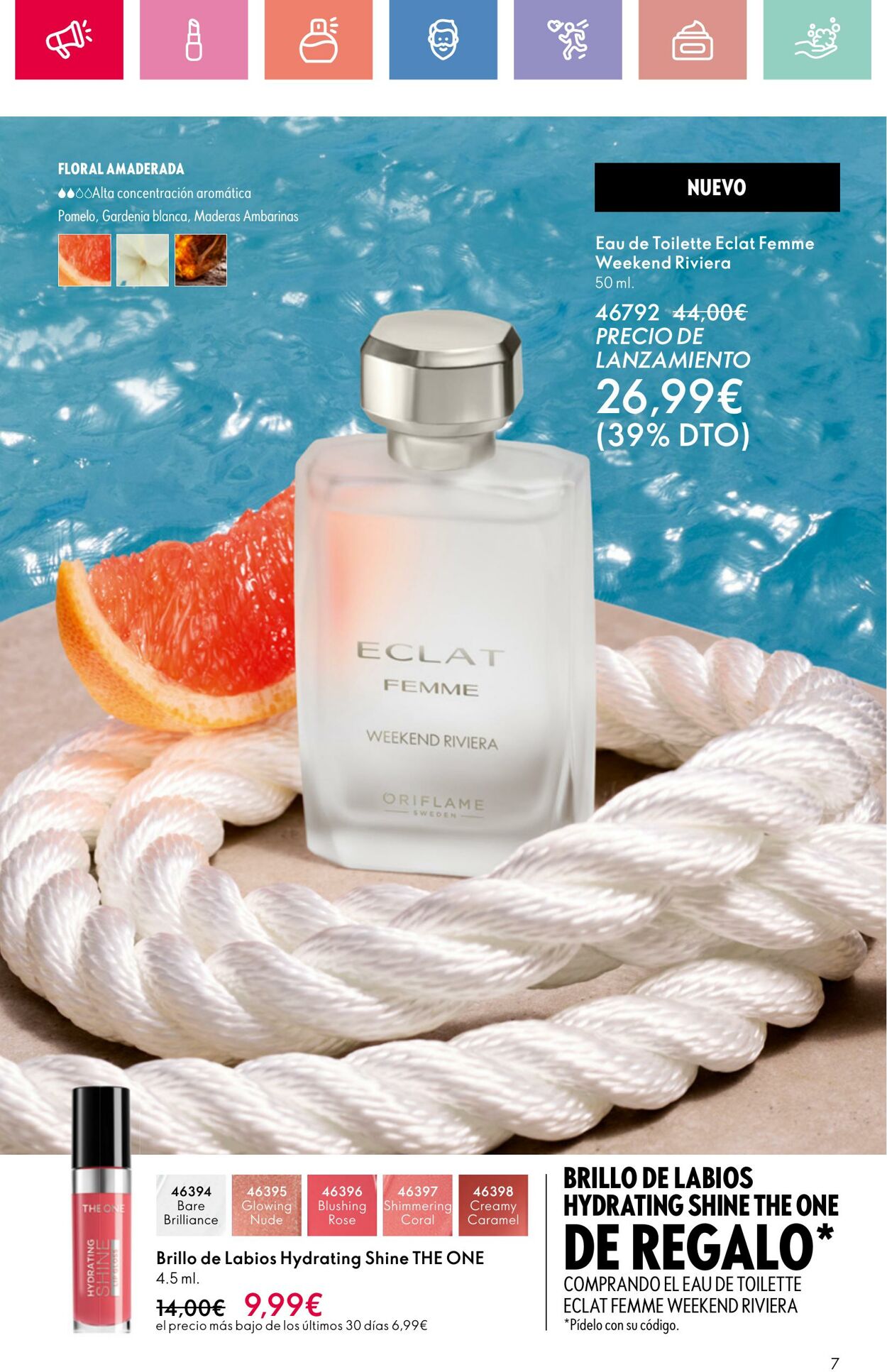 Folleto Oriflame 22.06.2025 - 12.07.2025