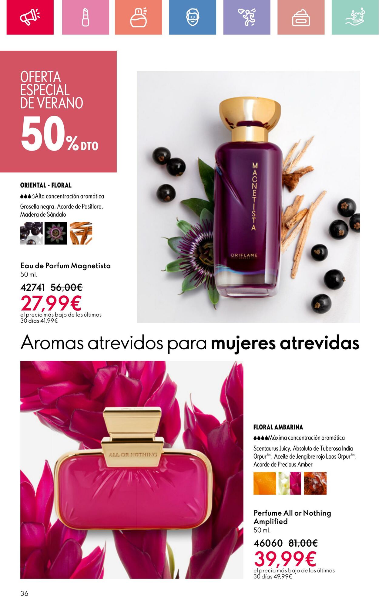 Folleto Oriflame 22.06.2025 - 12.07.2025