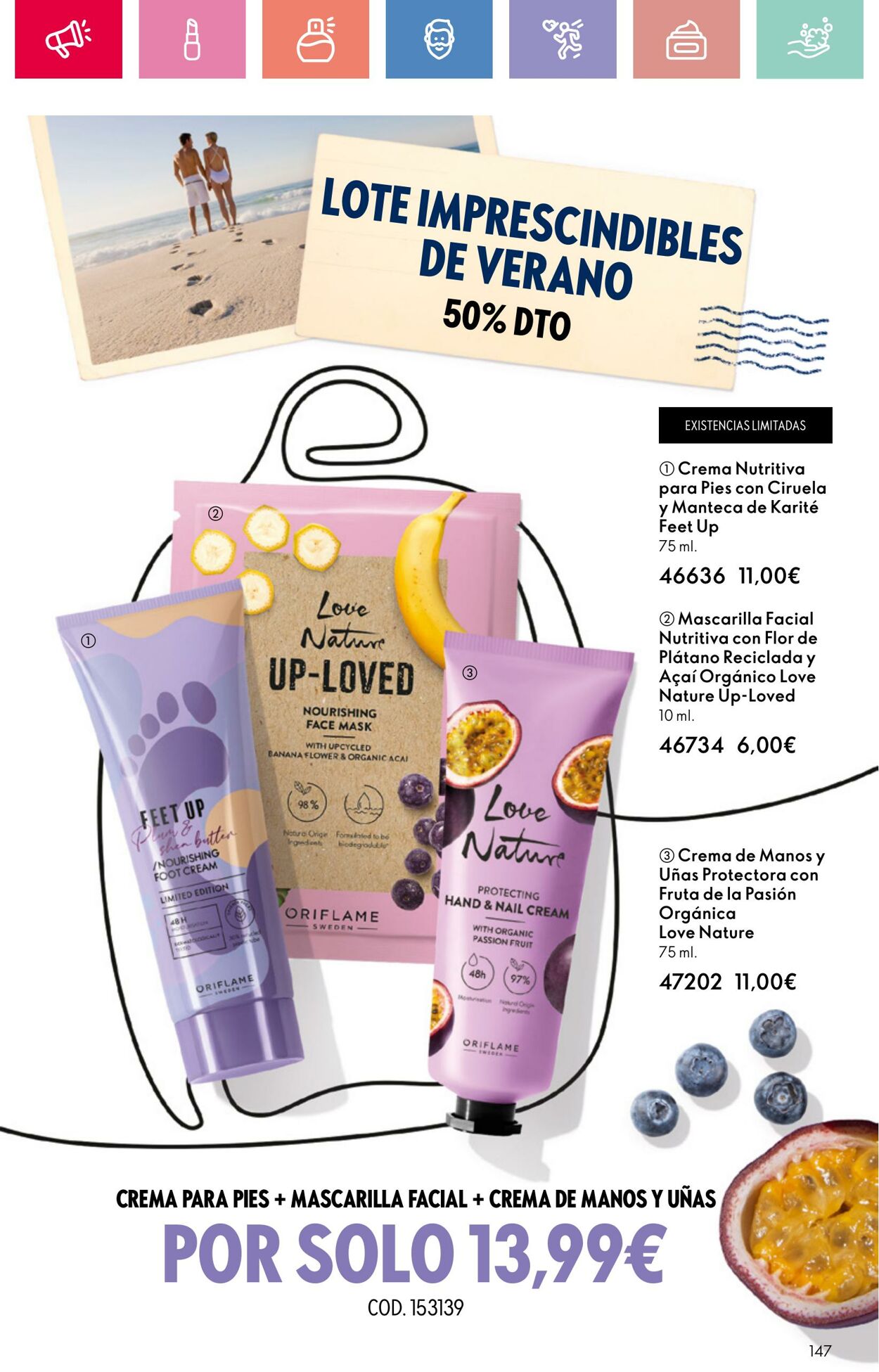 Folleto Oriflame 22.06.2025 - 12.07.2025