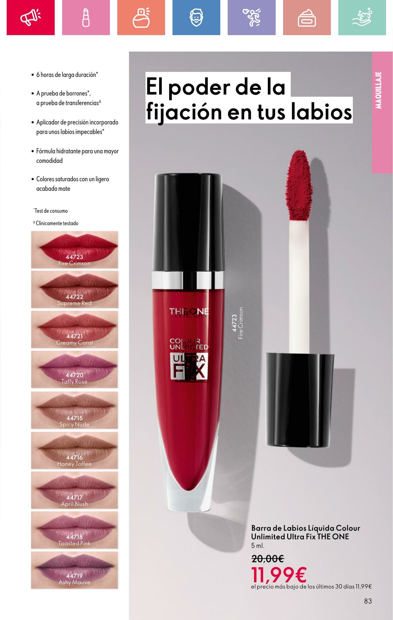 Folleto Oriflame 22.06.2025 - 12.07.2025