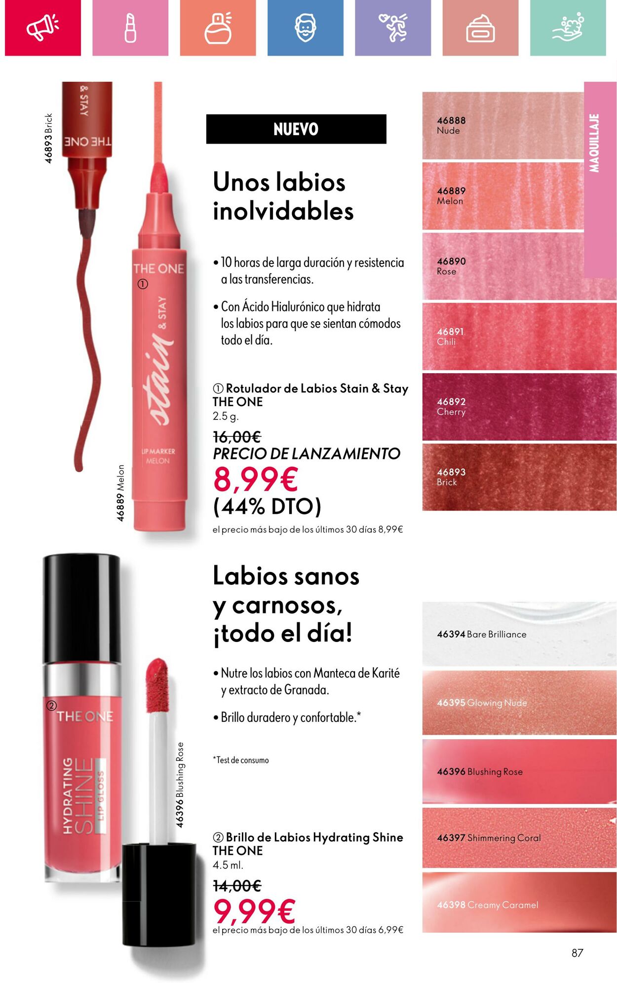 Folleto Oriflame 22.06.2025 - 12.07.2025