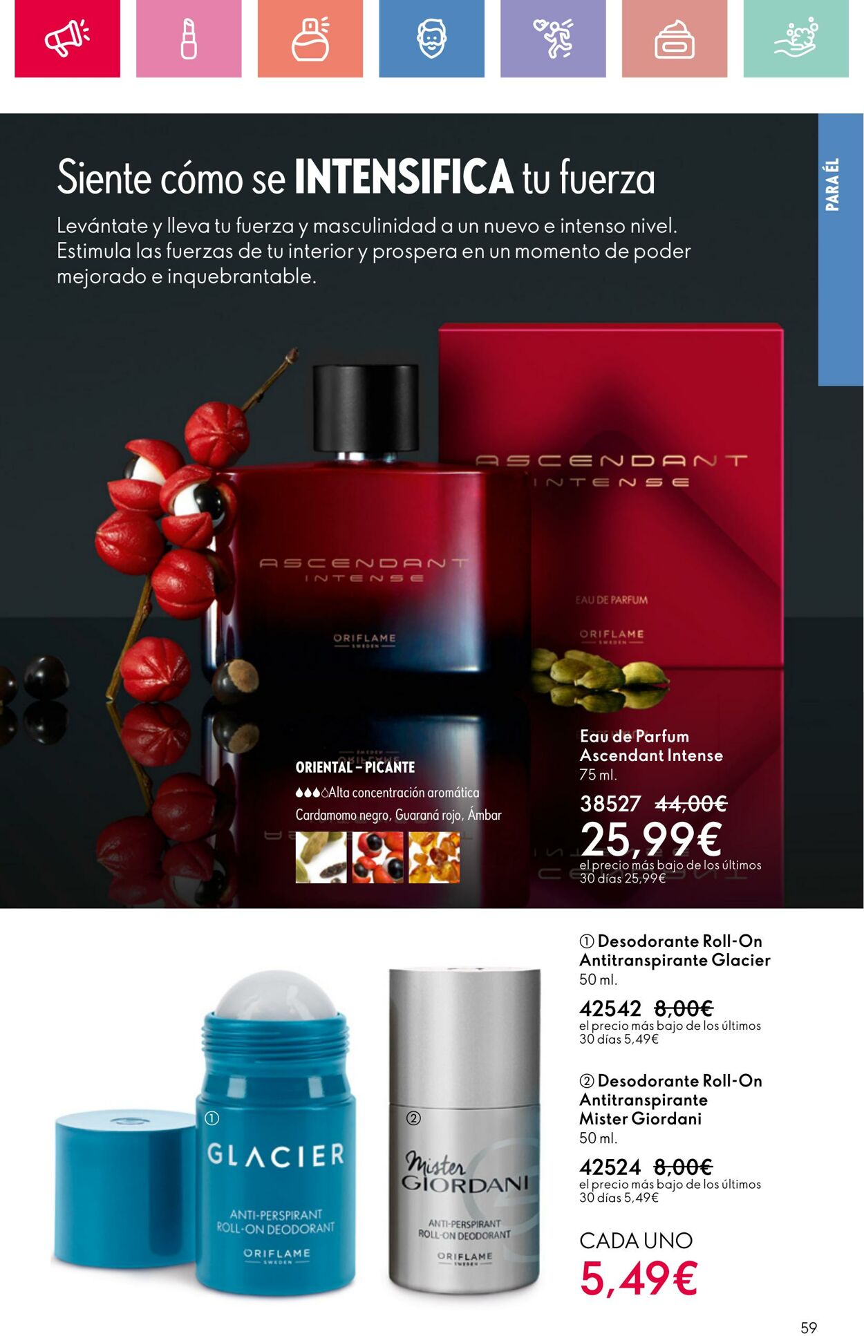 Folleto Oriflame 22.06.2025 - 12.07.2025