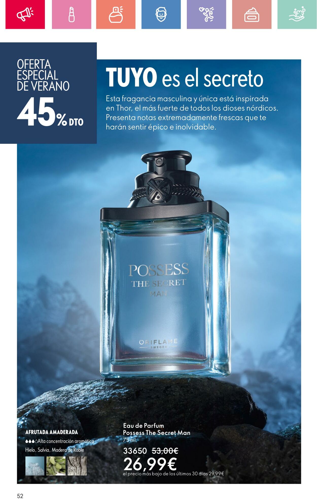 Folleto Oriflame 22.06.2025 - 12.07.2025