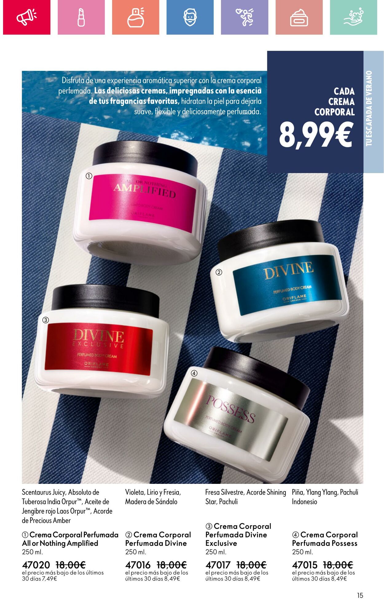 Folleto Oriflame 22.06.2025 - 12.07.2025