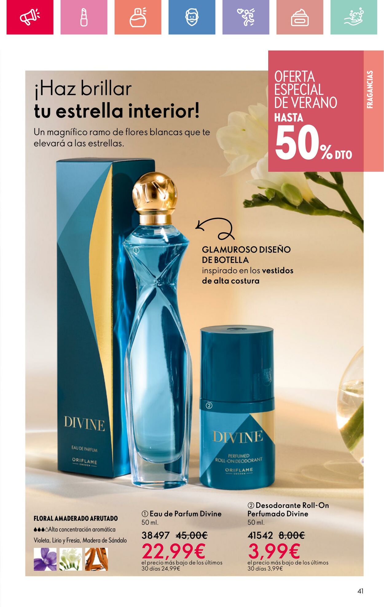 Folleto Oriflame 22.06.2025 - 12.07.2025