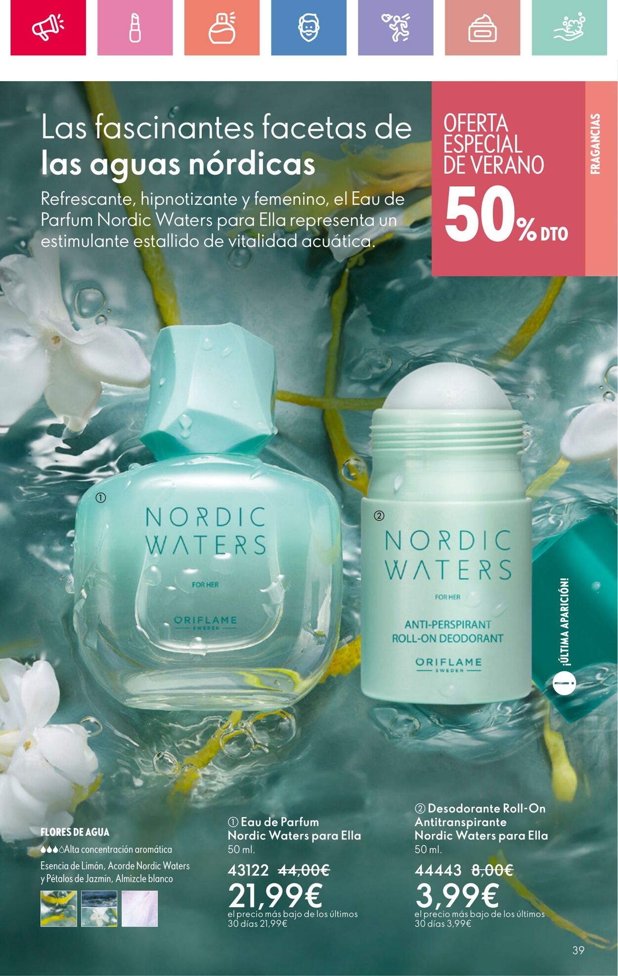 Folleto Oriflame 22.06.2025 - 12.07.2025