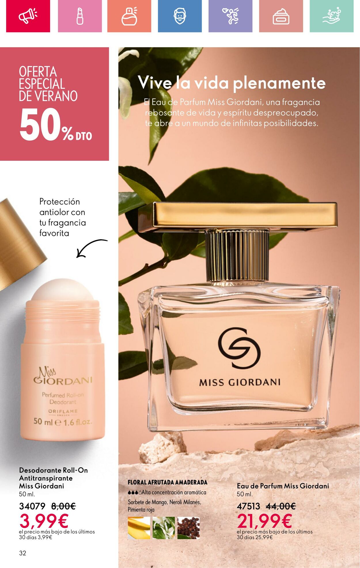 Folleto Oriflame 22.06.2025 - 12.07.2025