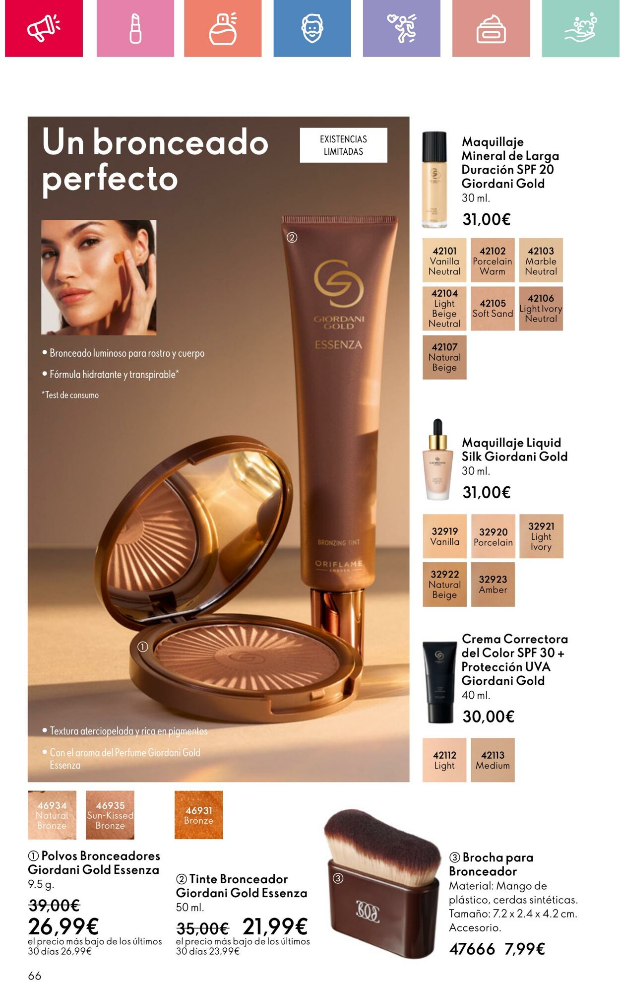 Folleto Oriflame 22.06.2025 - 12.07.2025
