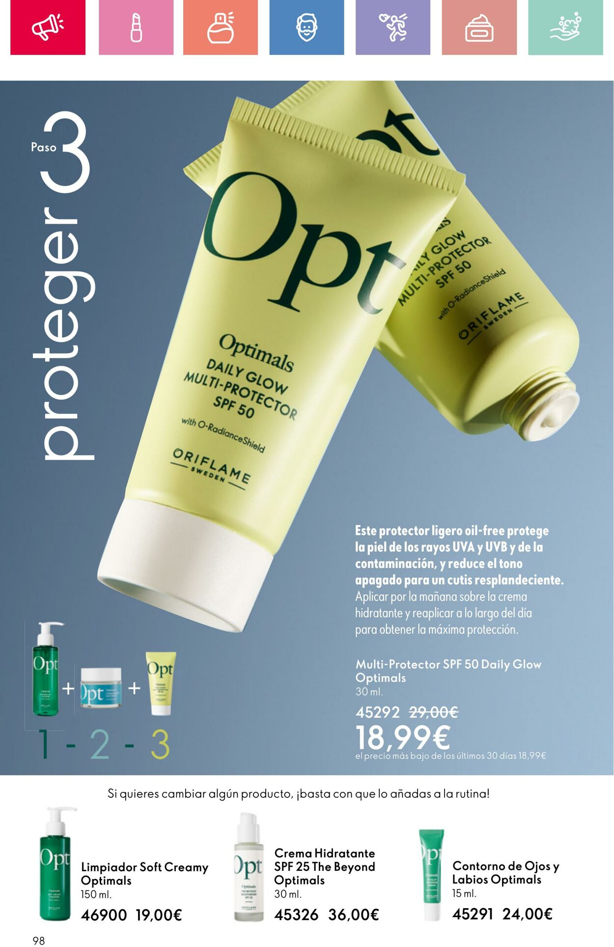 Folleto Oriflame 22.06.2025 - 12.07.2025