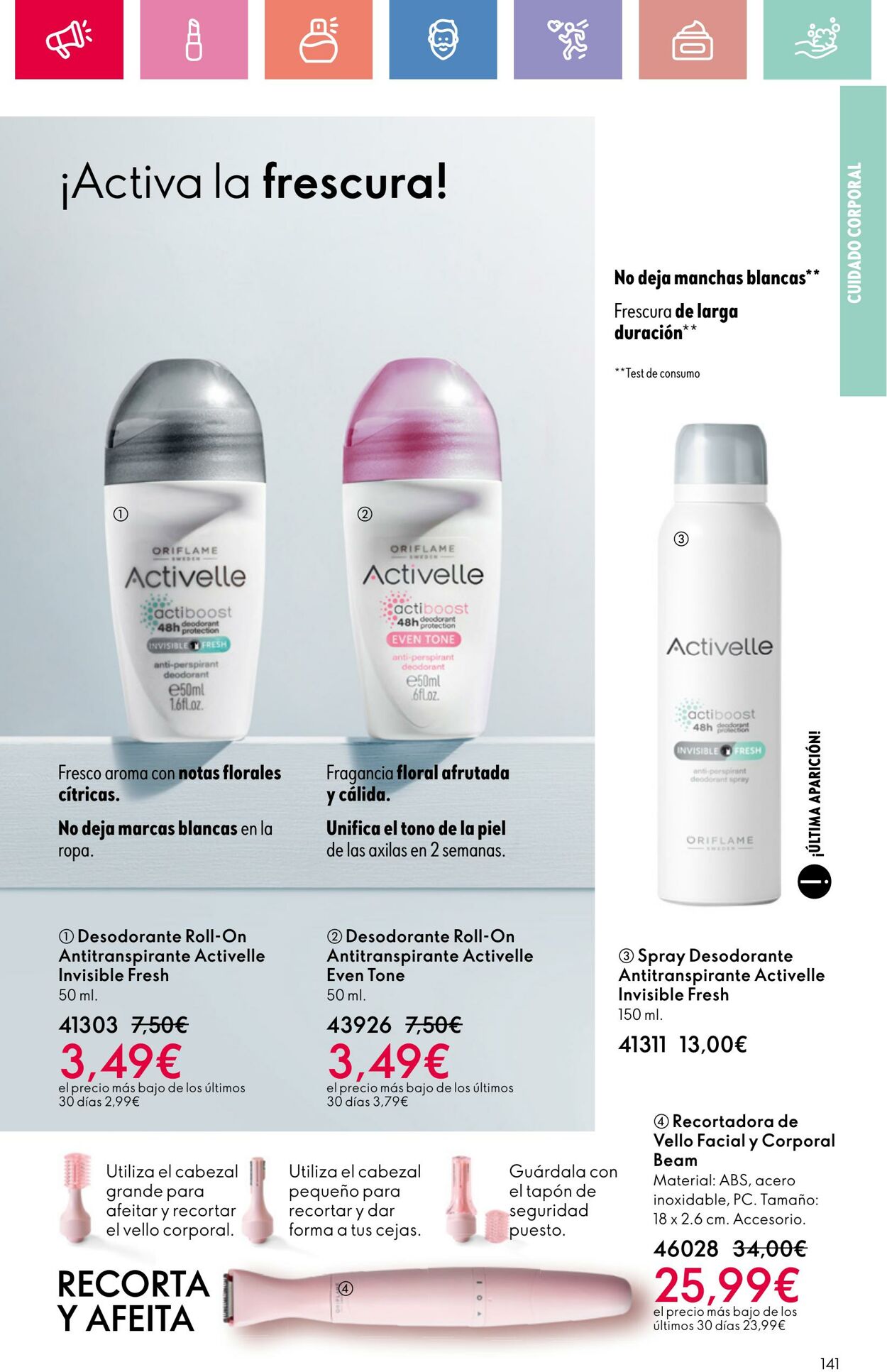 Folleto Oriflame 22.06.2025 - 12.07.2025