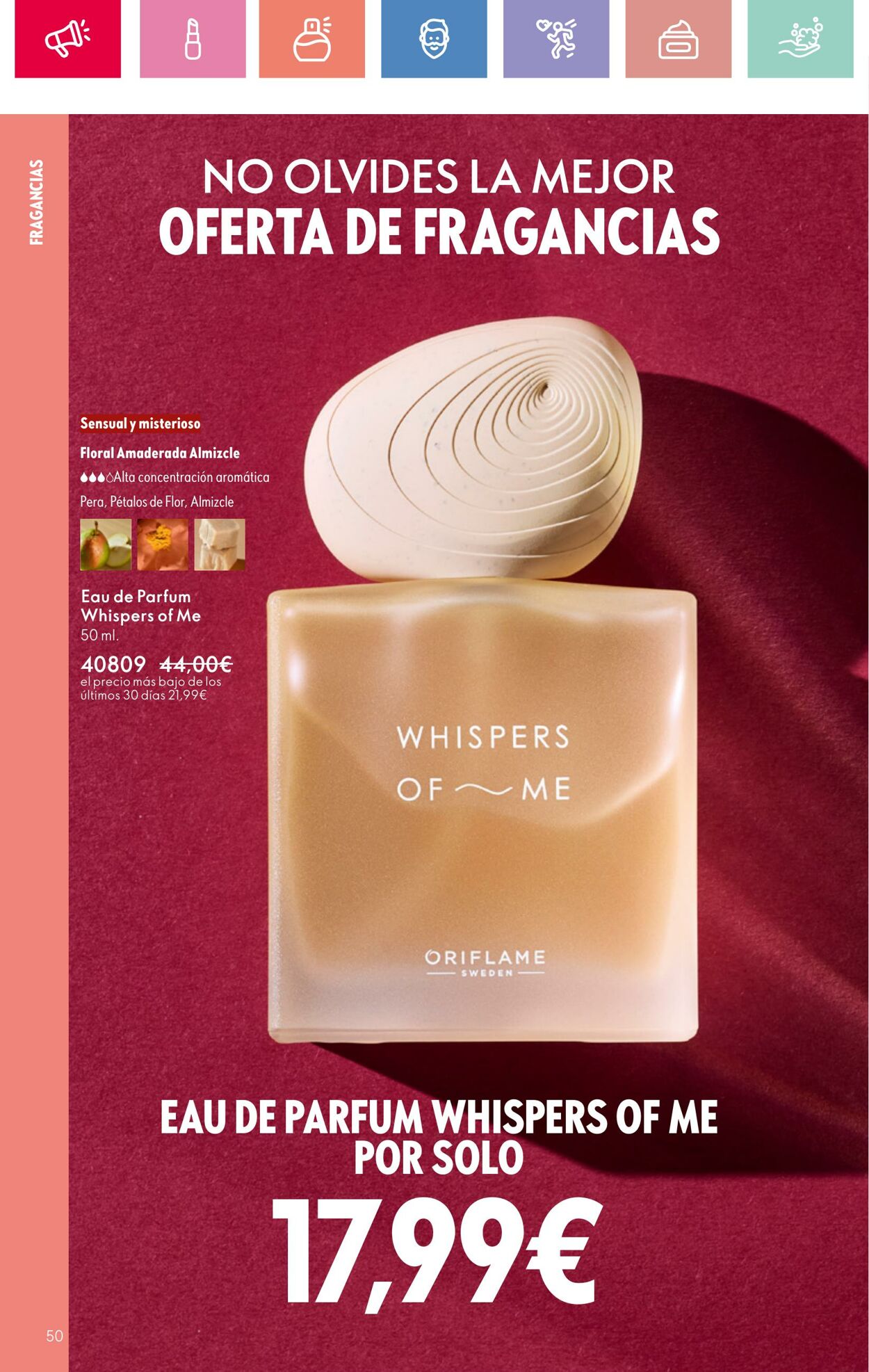Folleto Oriflame 22.06.2025 - 12.07.2025