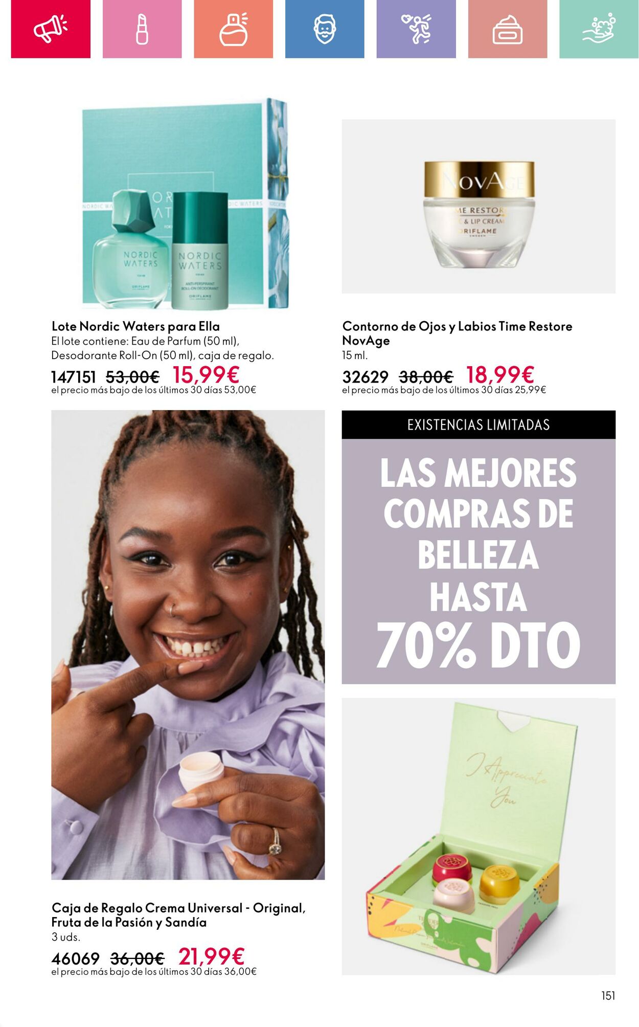 Folleto Oriflame 22.06.2025 - 12.07.2025