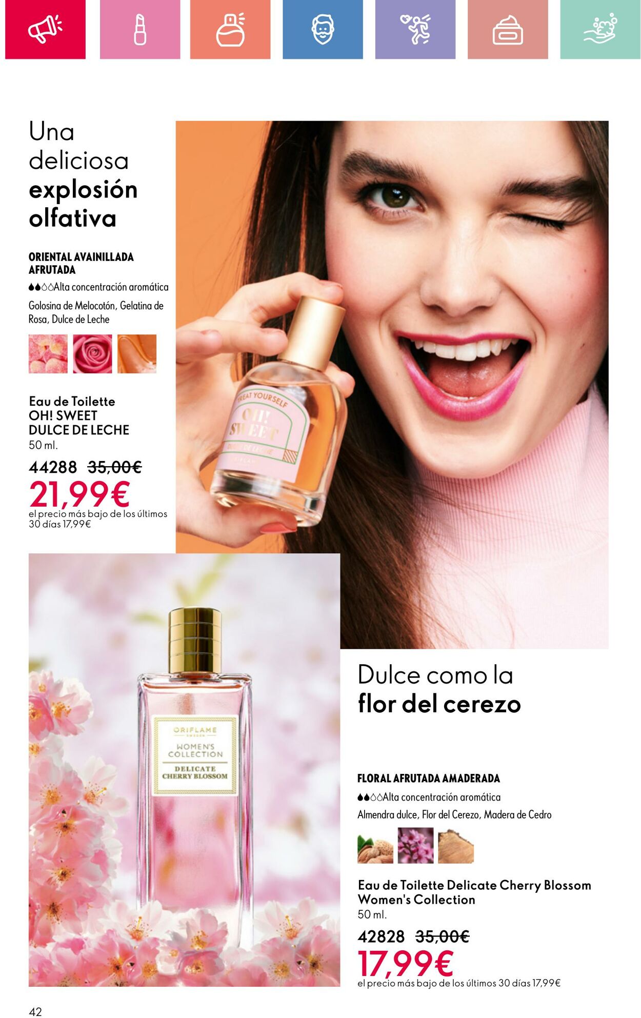 Folleto Oriflame 22.06.2025 - 12.07.2025
