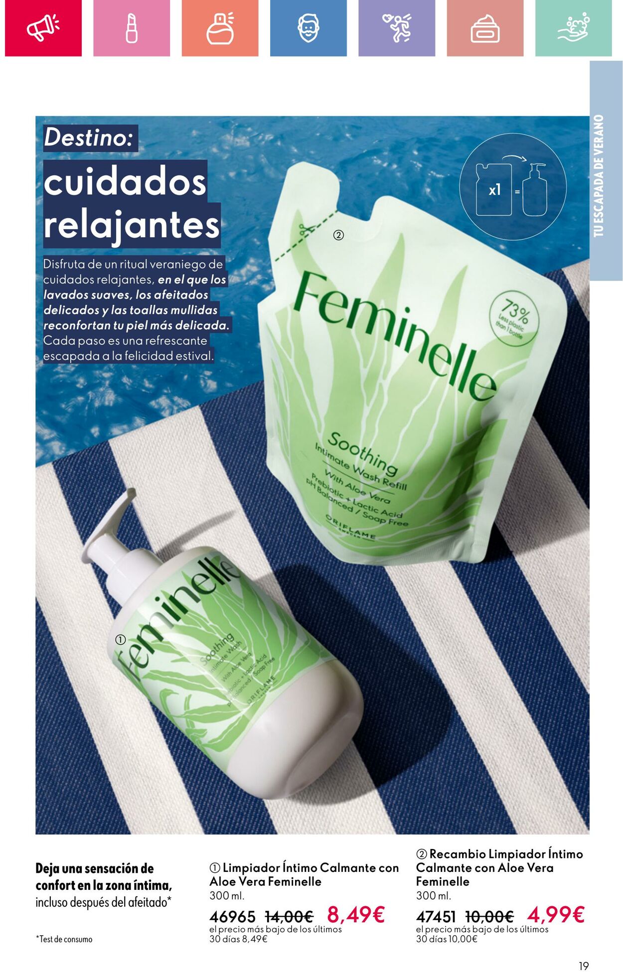 Folleto Oriflame 22.06.2025 - 12.07.2025