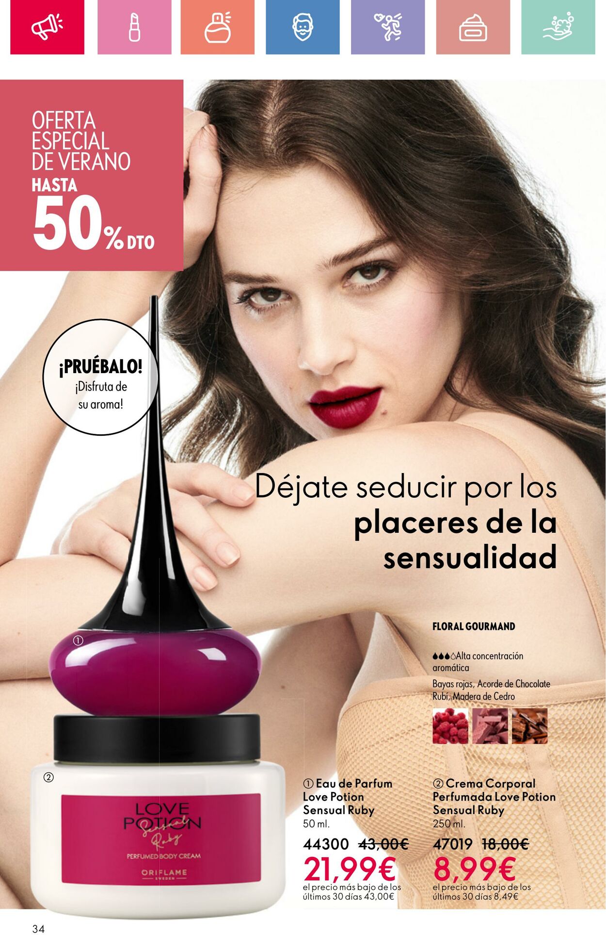 Folleto Oriflame 22.06.2025 - 12.07.2025
