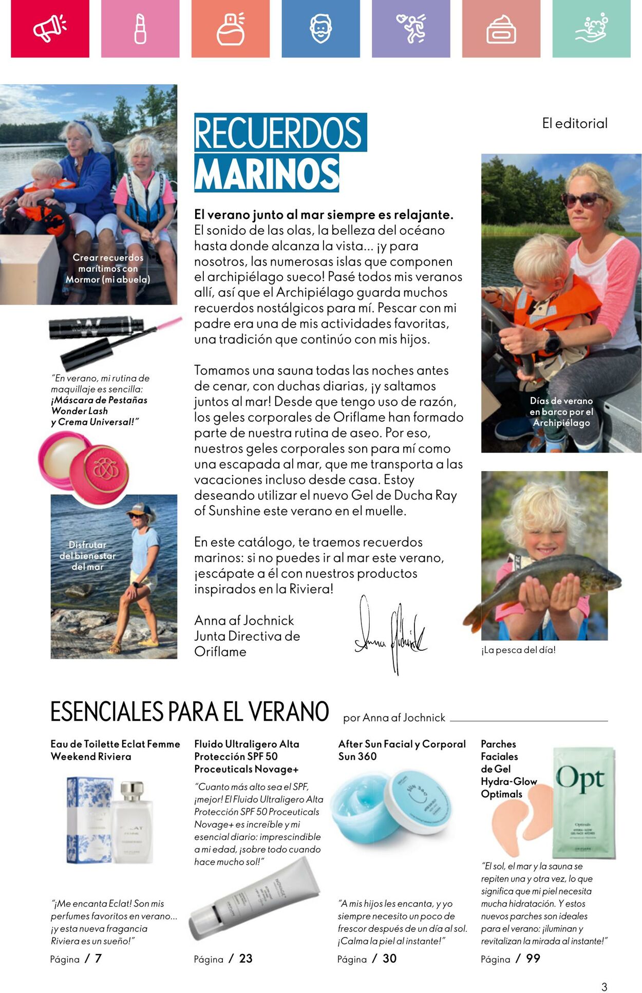 Folleto Oriflame 22.06.2025 - 12.07.2025