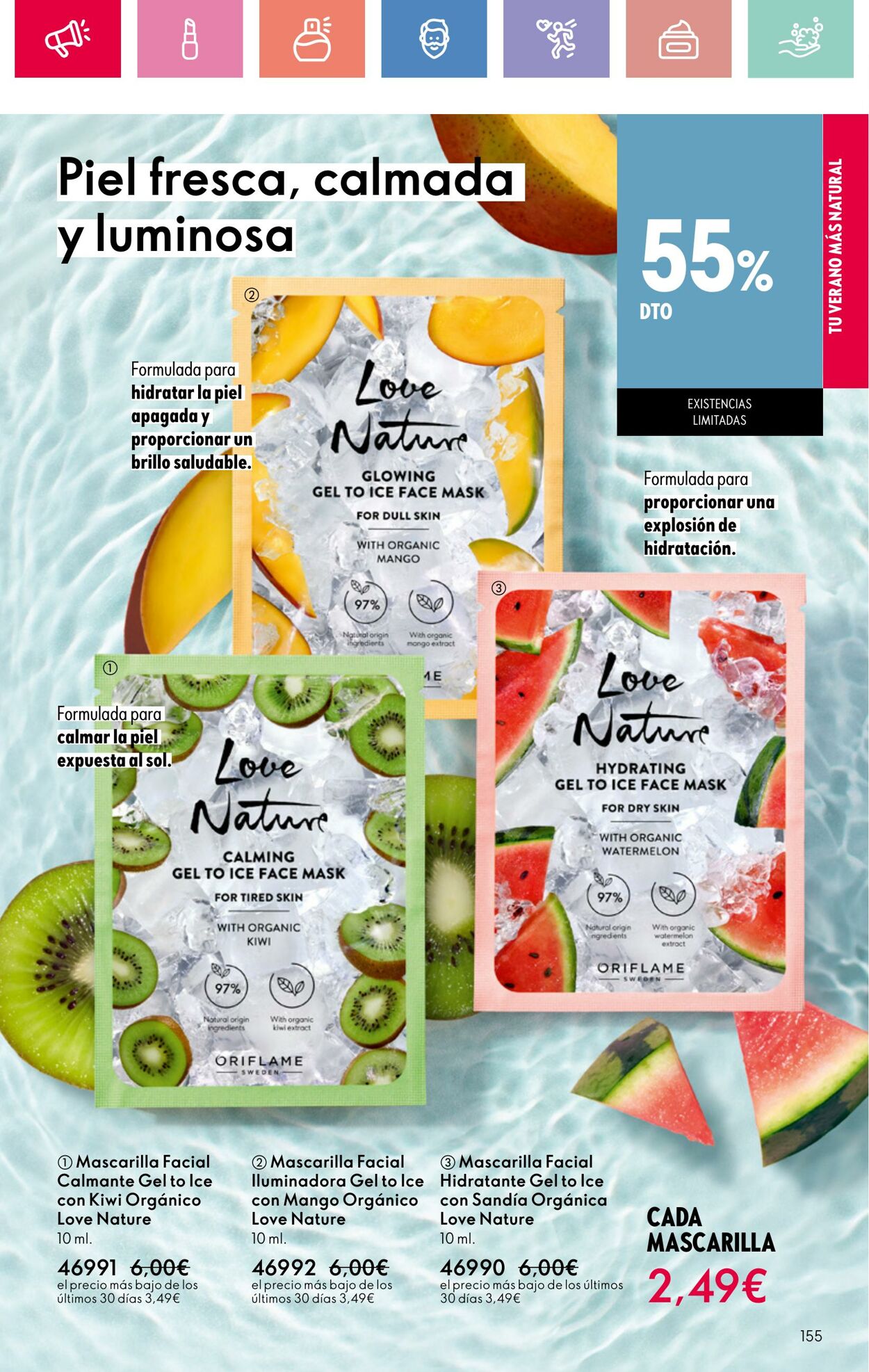 Folleto Oriflame 22.06.2025 - 12.07.2025