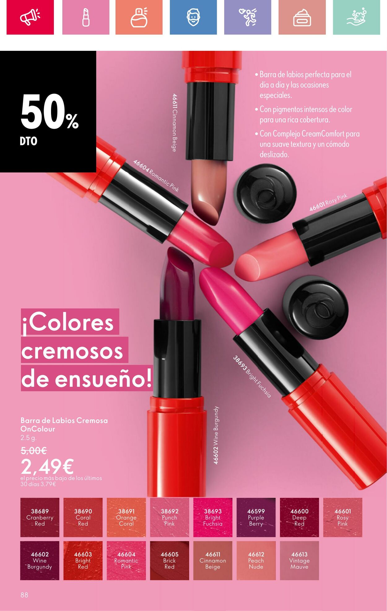 Folleto Oriflame 22.06.2025 - 12.07.2025