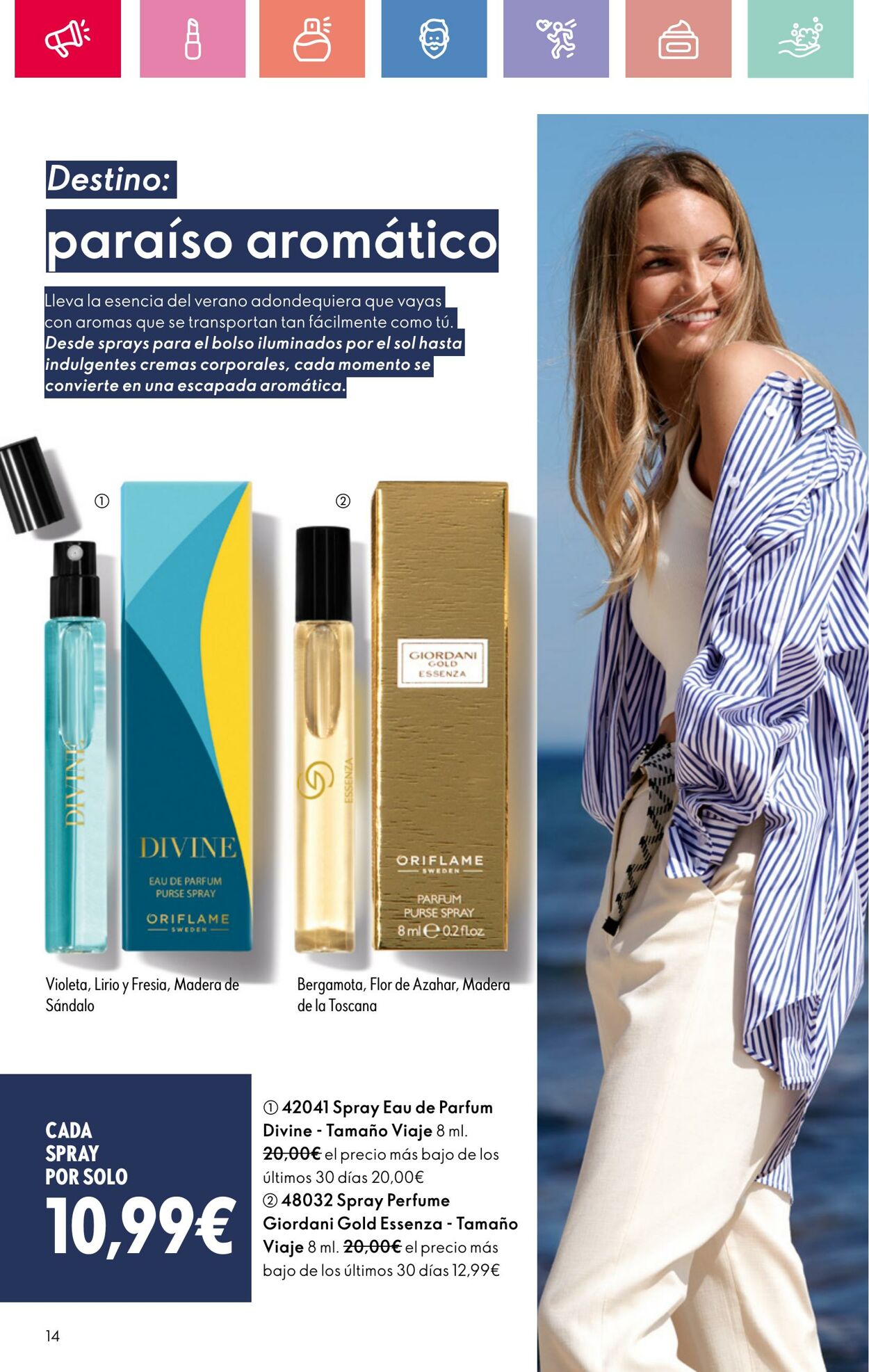 Folleto Oriflame 22.06.2025 - 12.07.2025