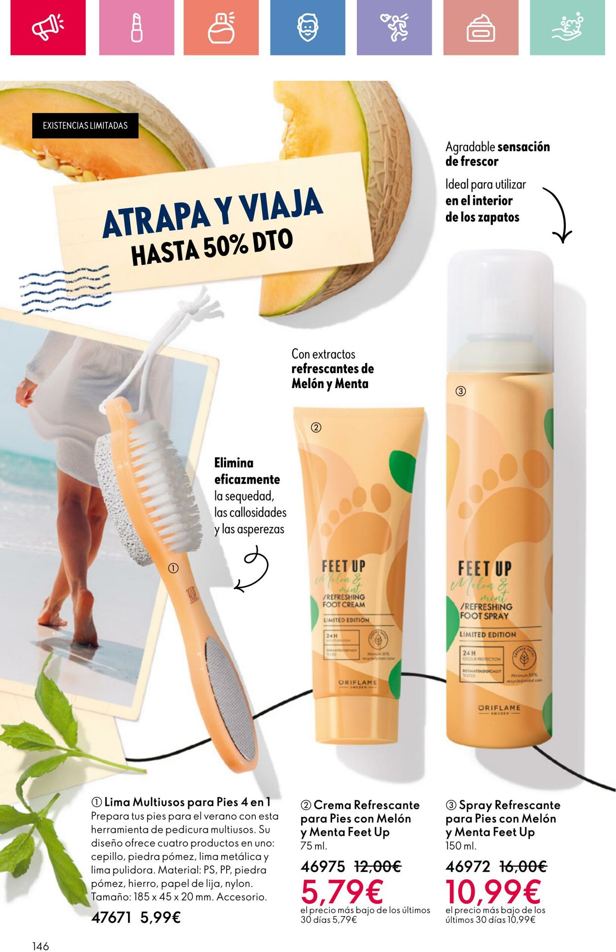 Folleto Oriflame 22.06.2025 - 12.07.2025