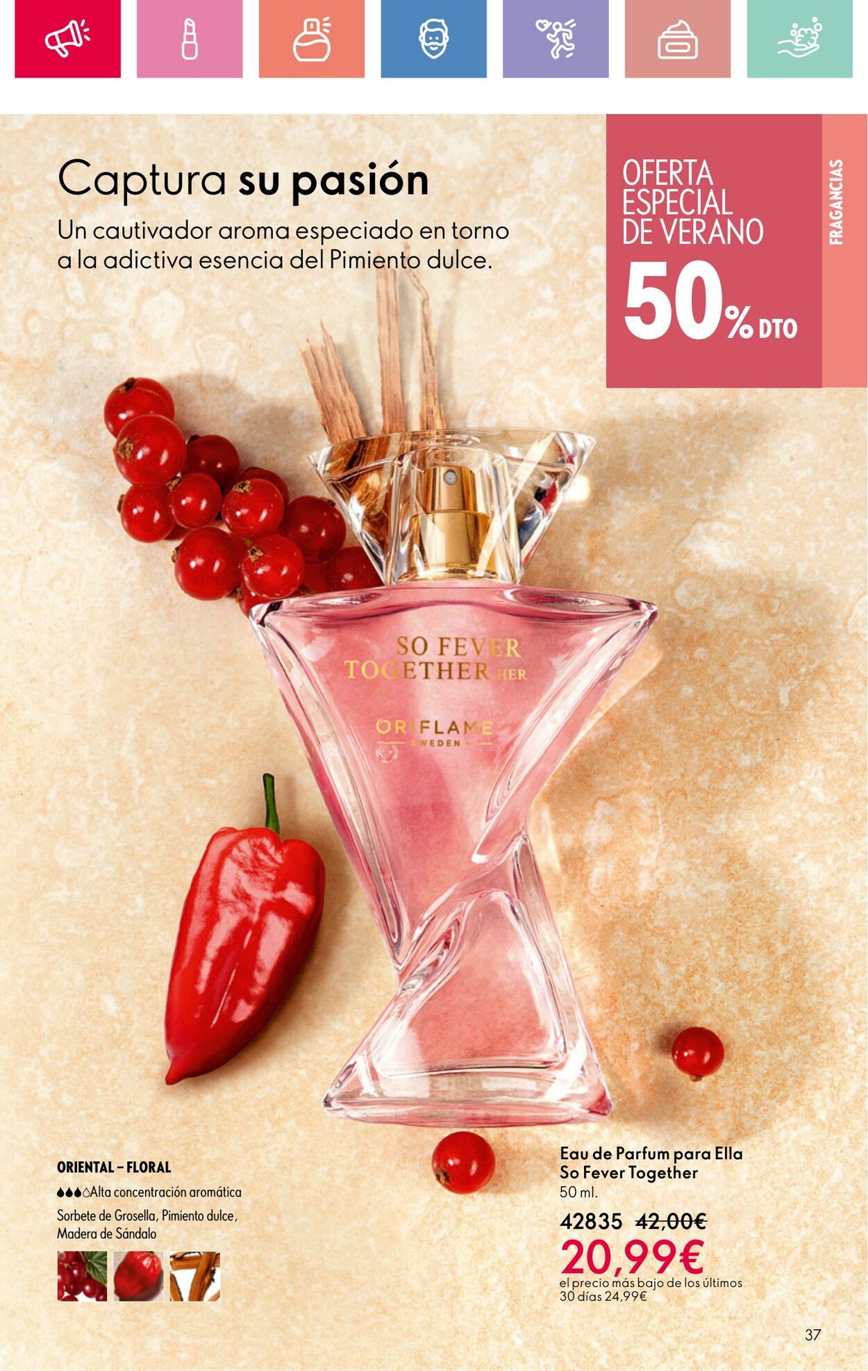 Folleto Oriflame 22.06.2025 - 12.07.2025