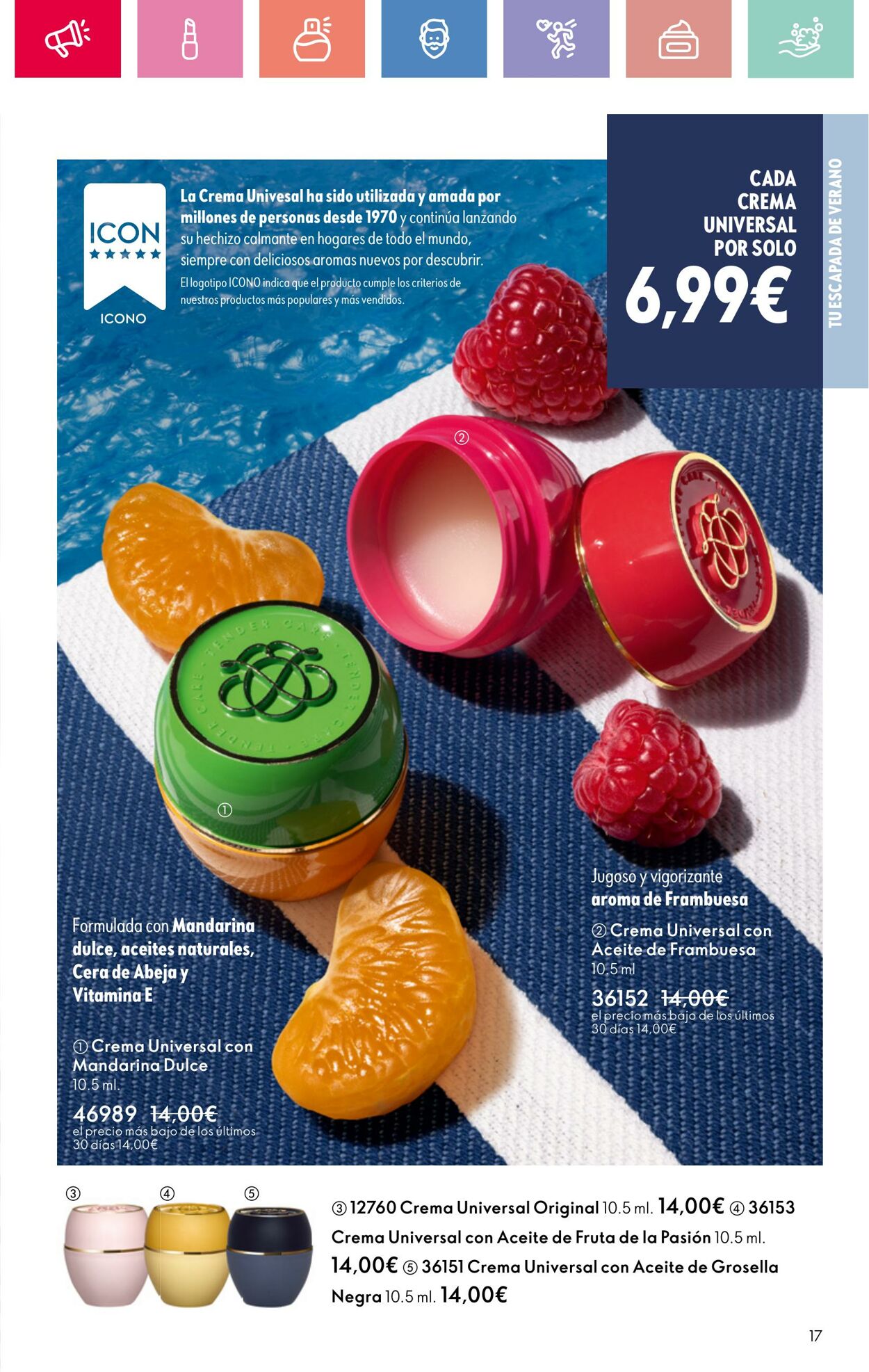 Folleto Oriflame 22.06.2025 - 12.07.2025