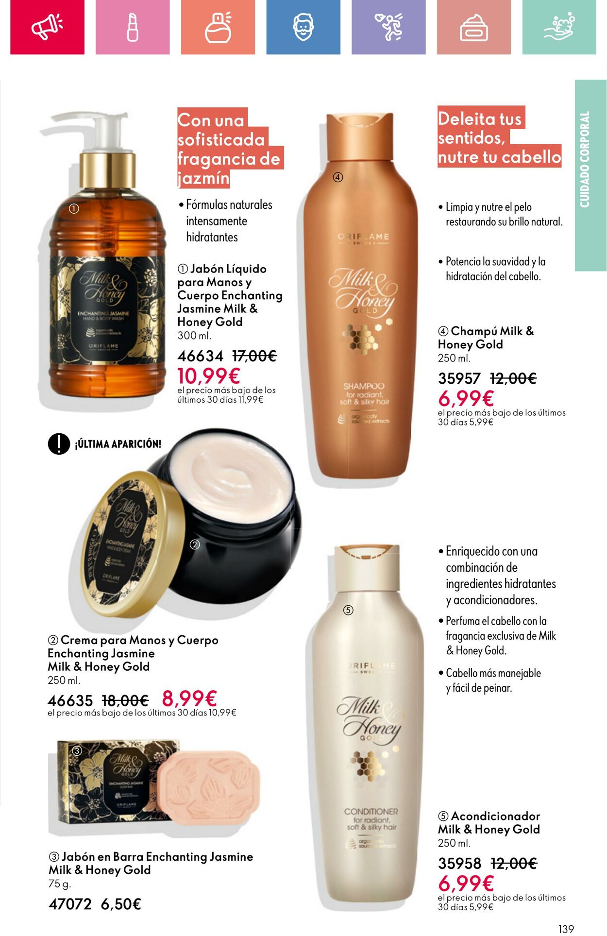 Folleto Oriflame 22.06.2025 - 12.07.2025