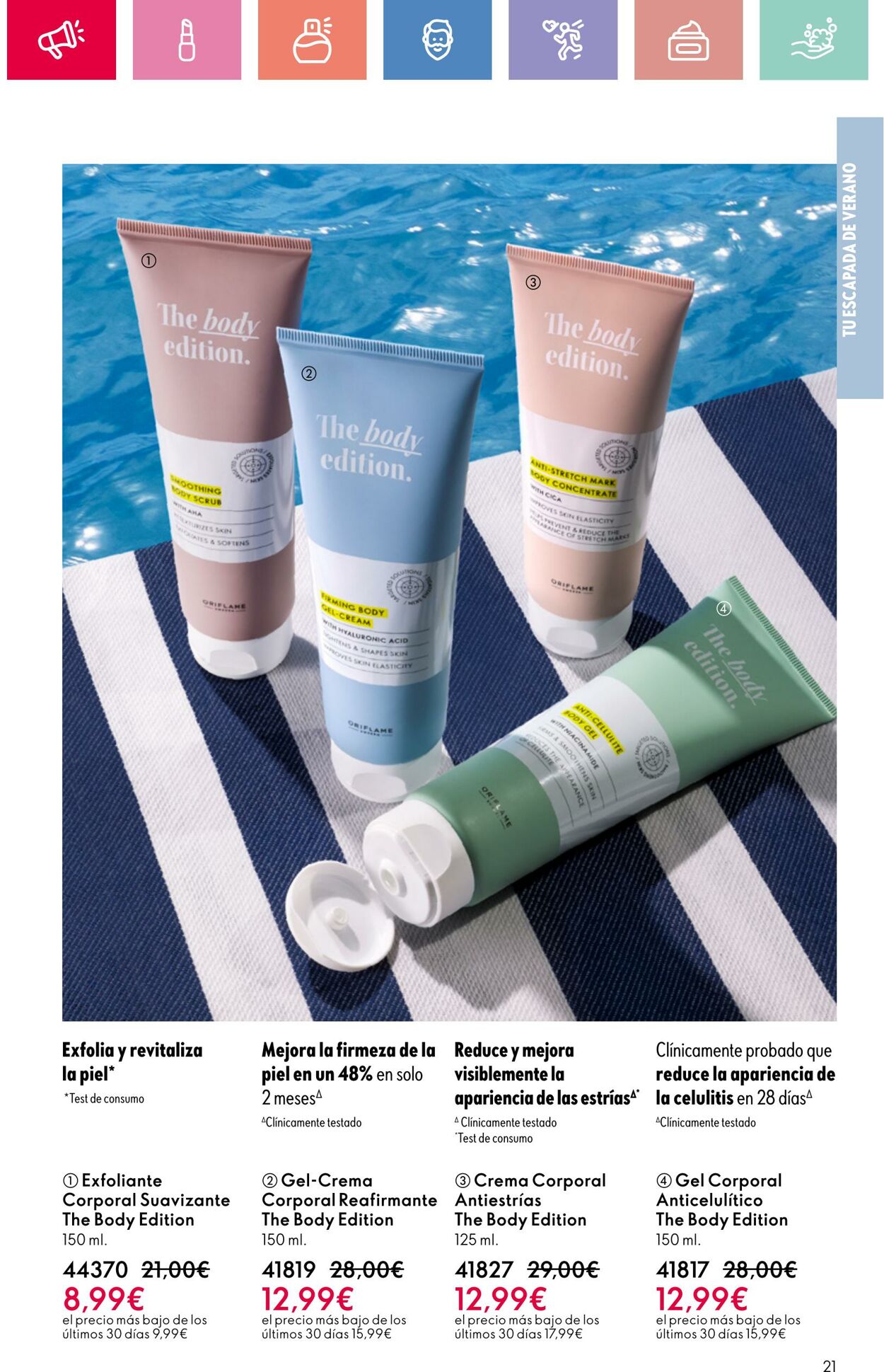 Folleto Oriflame 22.06.2025 - 12.07.2025