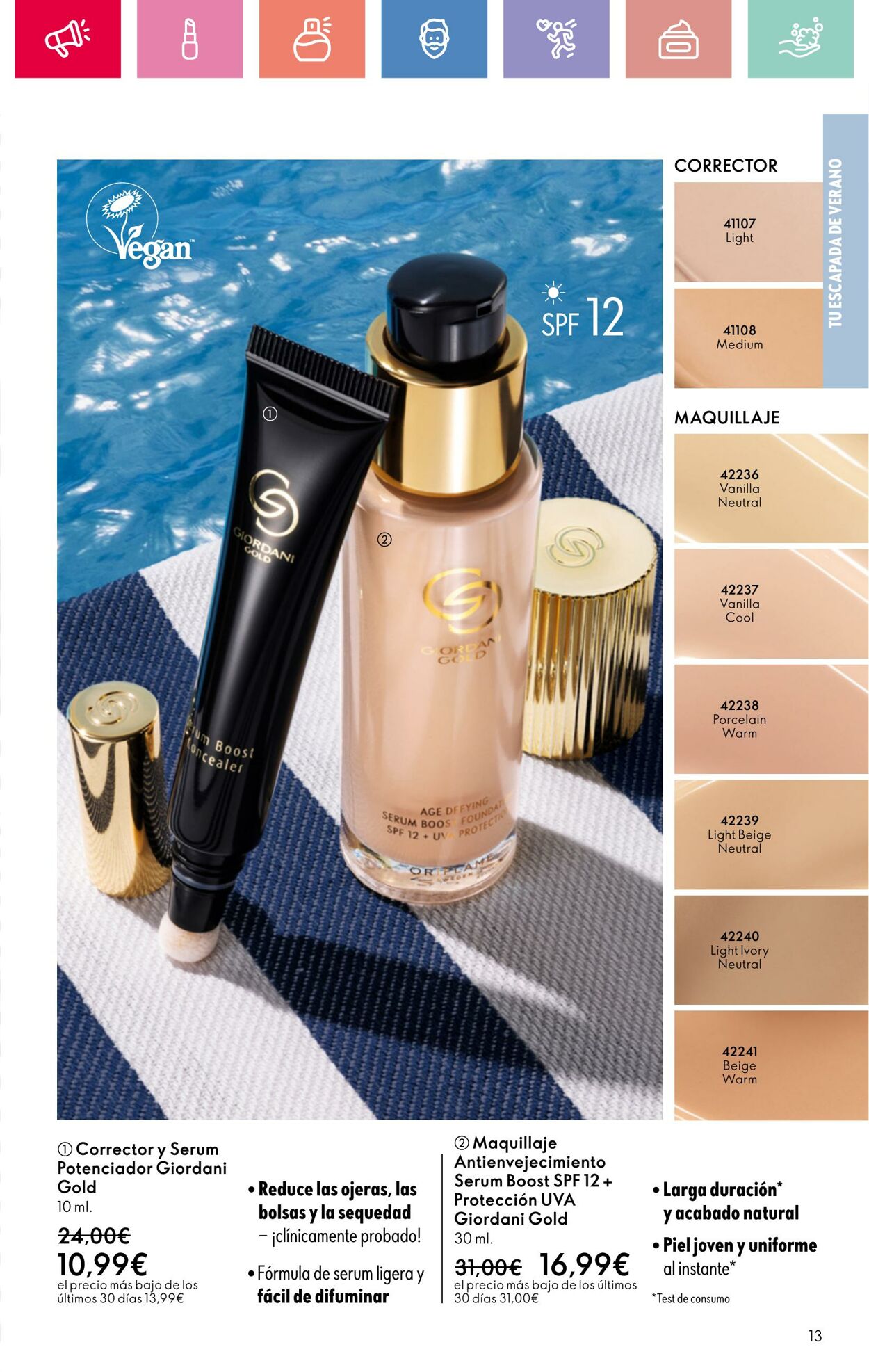 Folleto Oriflame 22.06.2025 - 12.07.2025