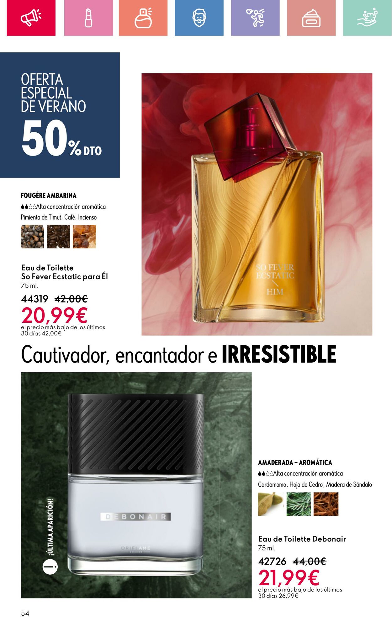 Folleto Oriflame 22.06.2025 - 12.07.2025