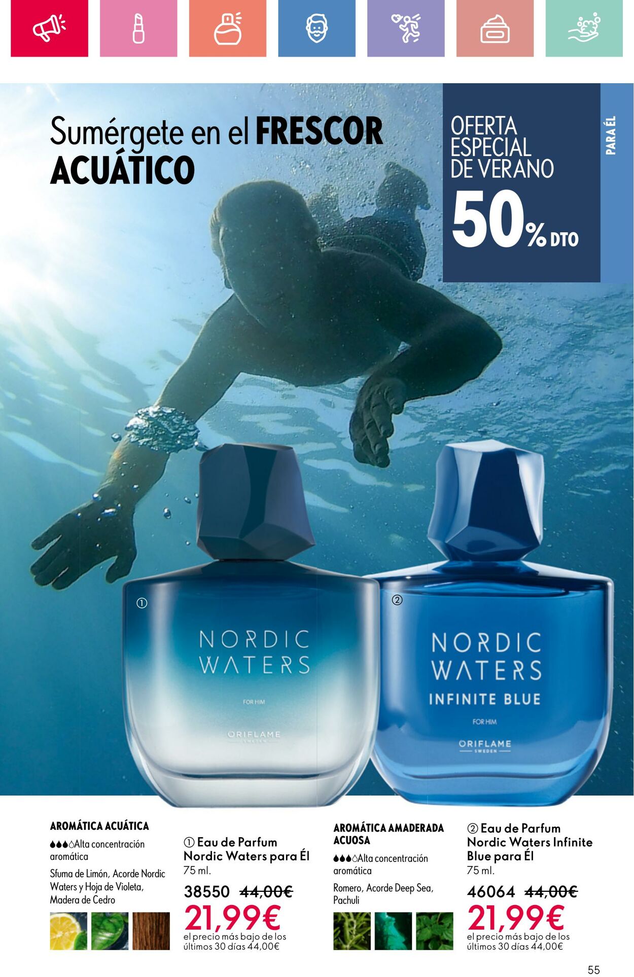Folleto Oriflame 22.06.2025 - 12.07.2025