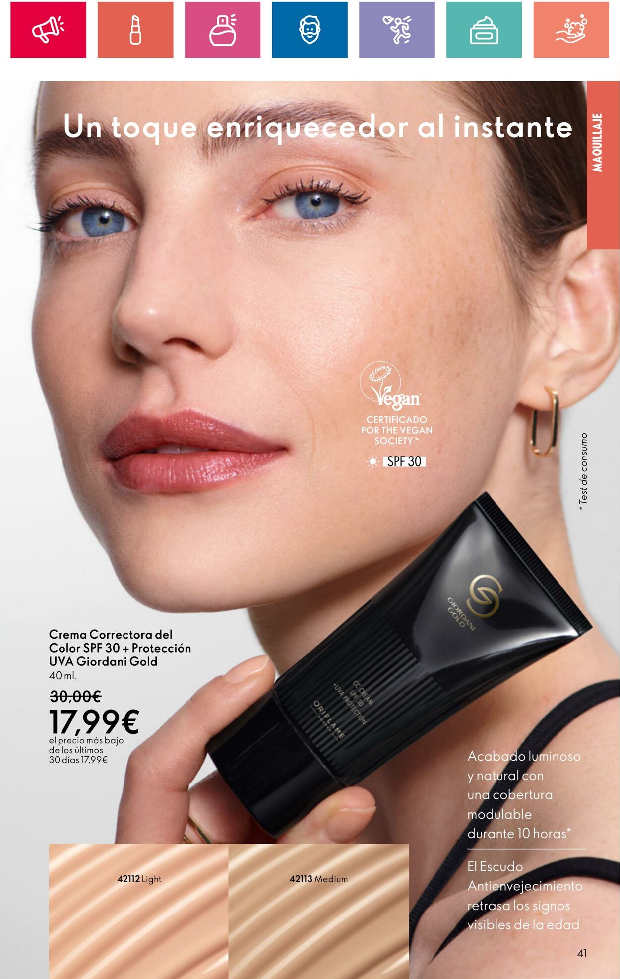 Folleto Oriflame 18.06.2024 - 08.07.2024