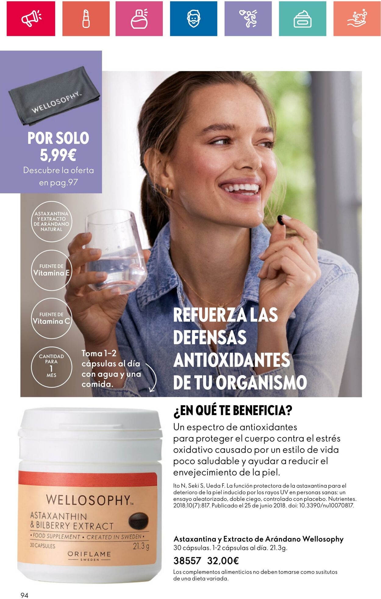 Folleto Oriflame 18.06.2024 - 08.07.2024