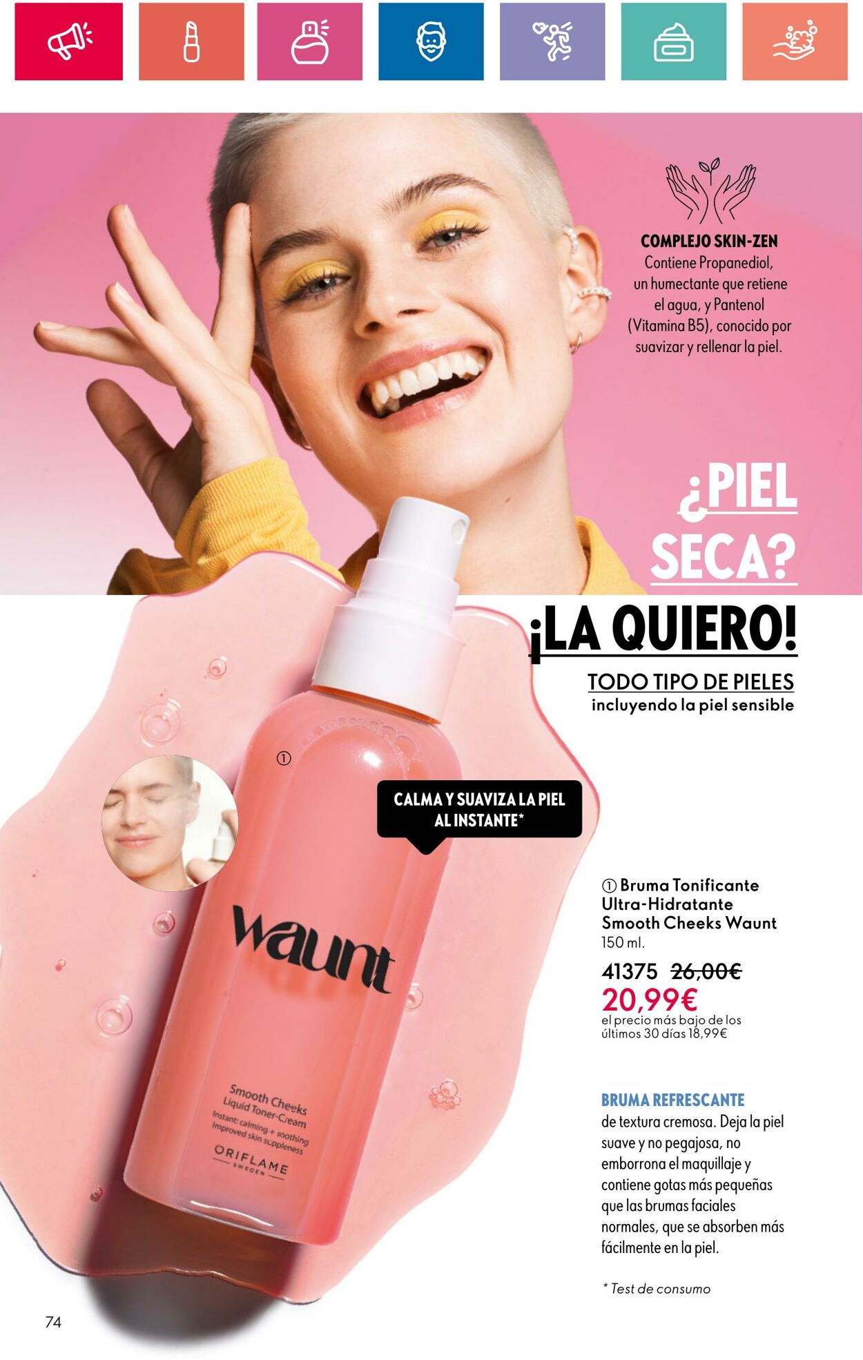 Folleto Oriflame 18.06.2024 - 08.07.2024