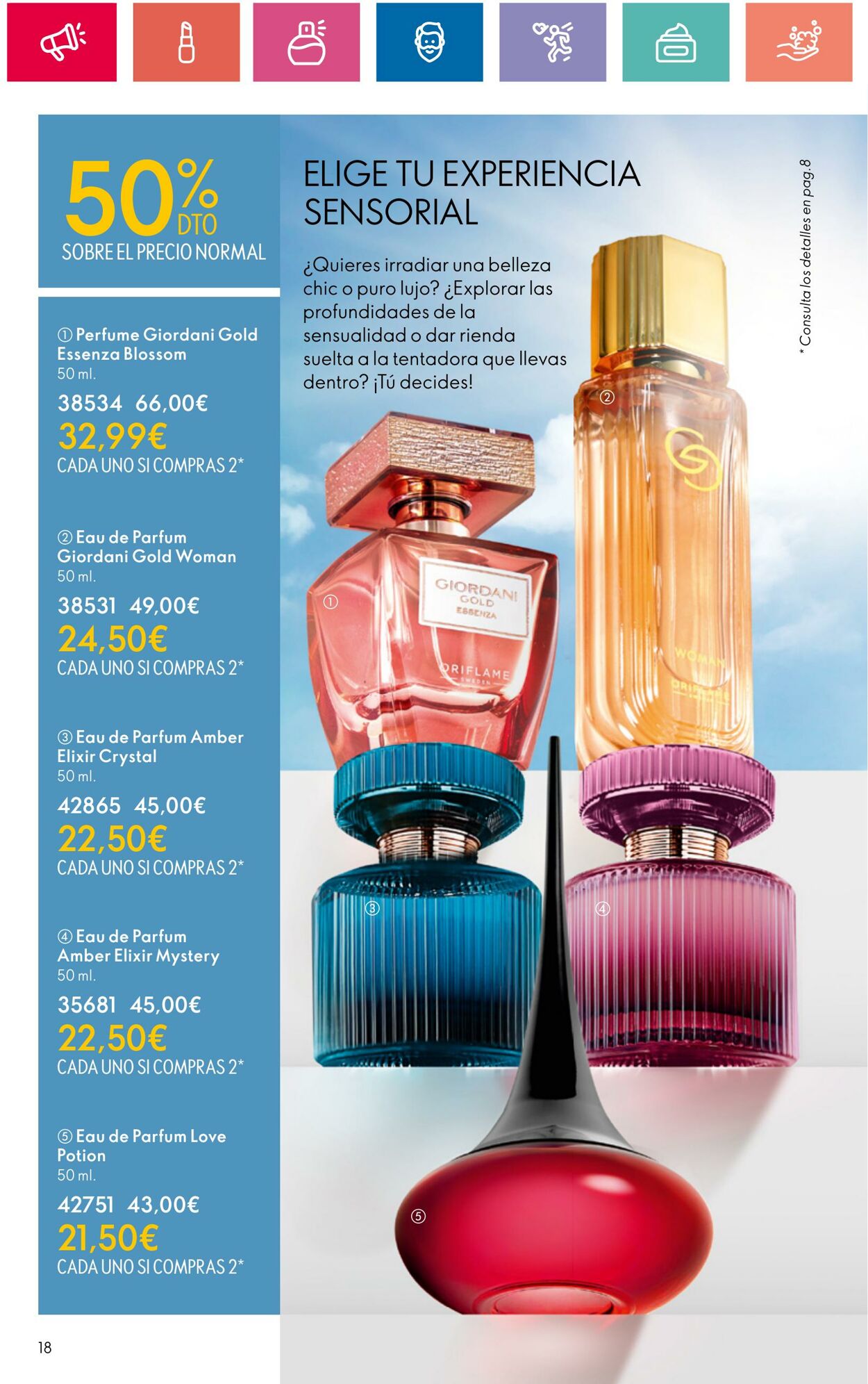 Folleto Oriflame 18.06.2024 - 08.07.2024