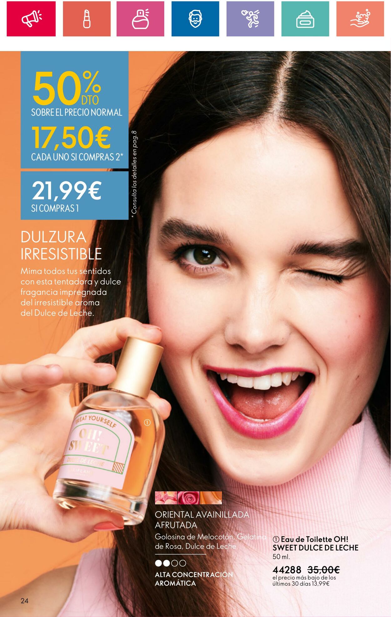 Folleto Oriflame 18.06.2024 - 08.07.2024