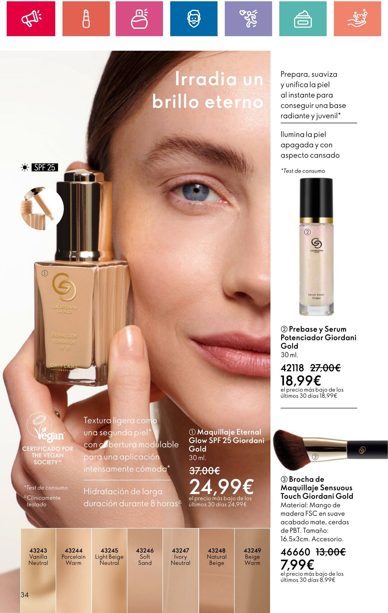 Folleto Oriflame 18.06.2024 - 08.07.2024