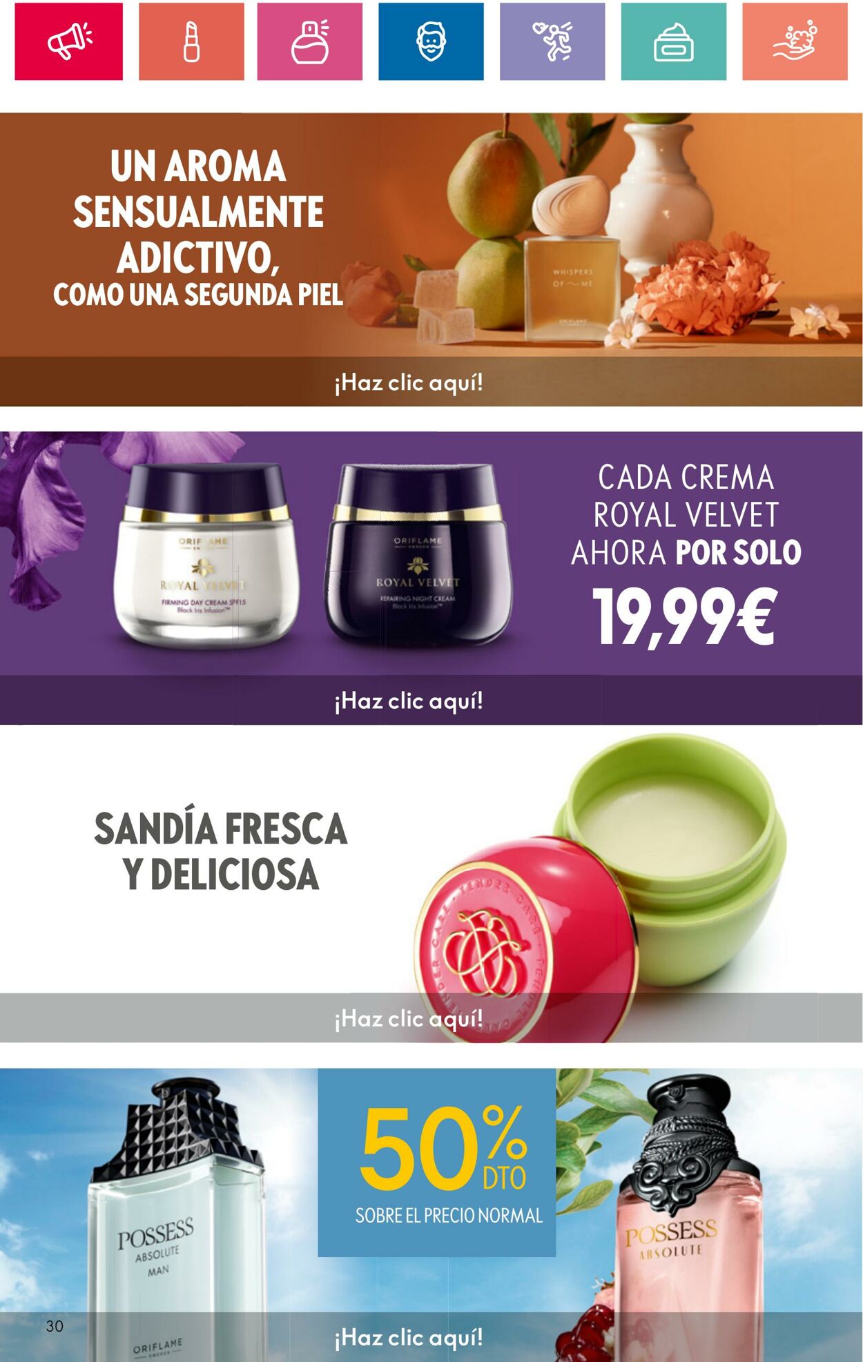 Folleto Oriflame 18.06.2024 - 08.07.2024