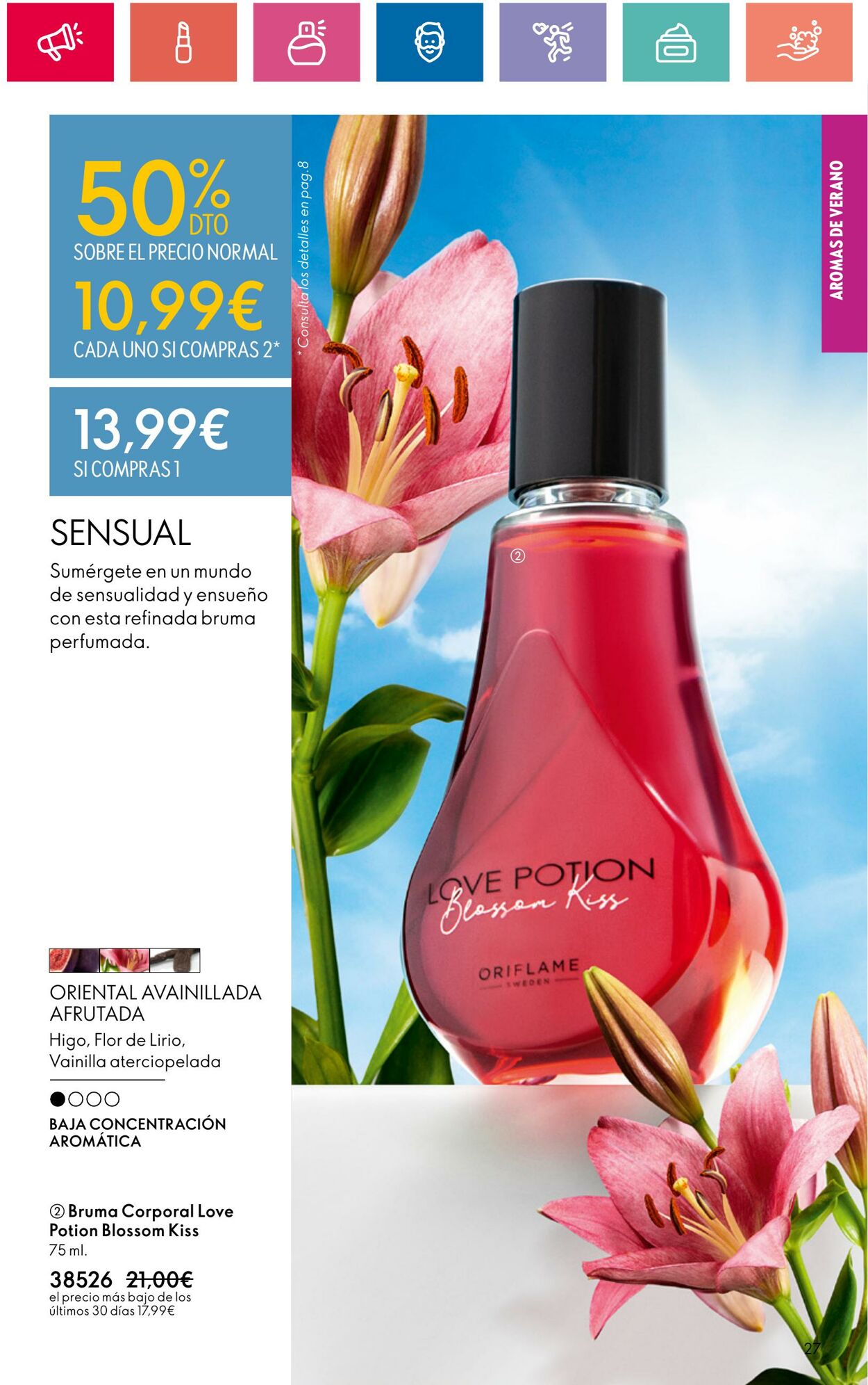 Folleto Oriflame 18.06.2024 - 08.07.2024