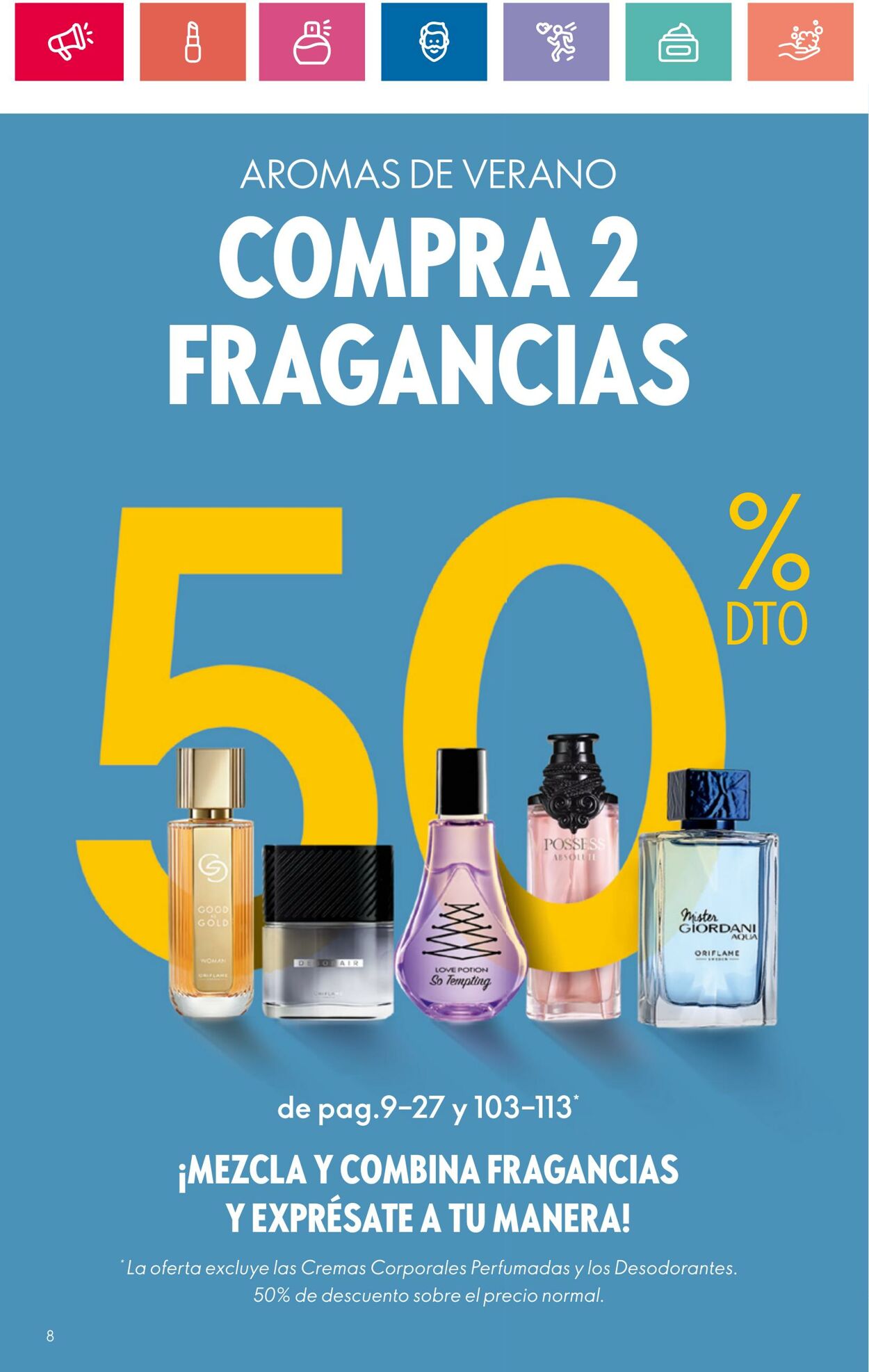 Folleto Oriflame 18.06.2024 - 08.07.2024