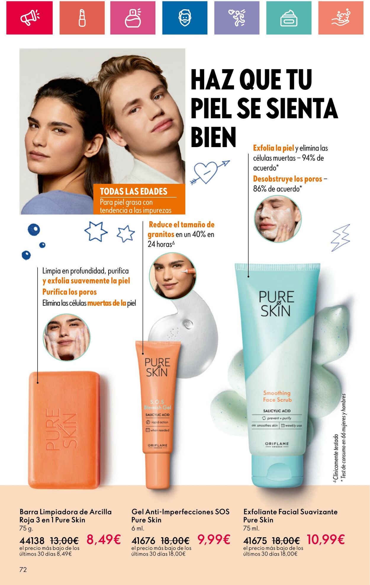 Folleto Oriflame 18.06.2024 - 08.07.2024