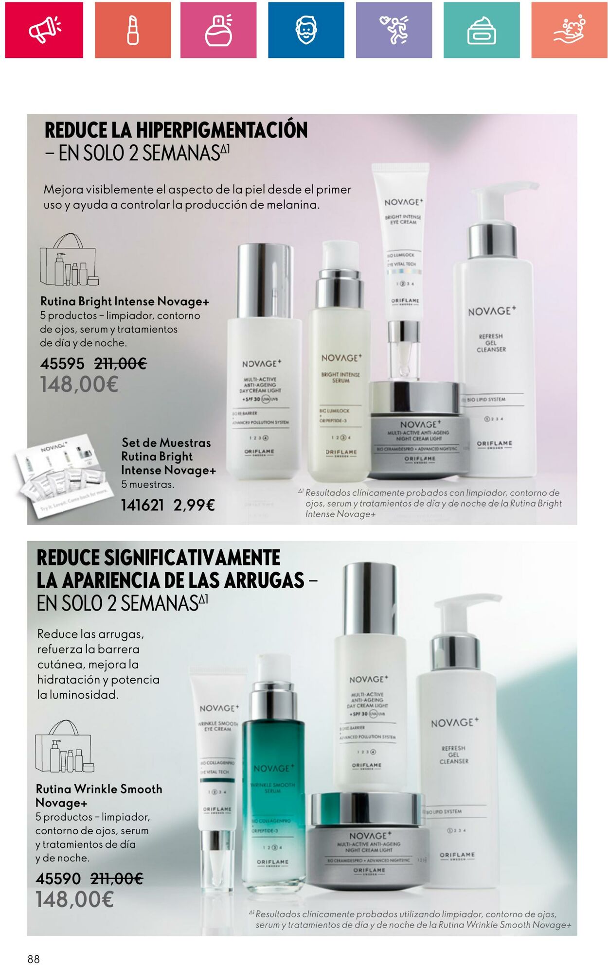 Folleto Oriflame 18.06.2024 - 08.07.2024