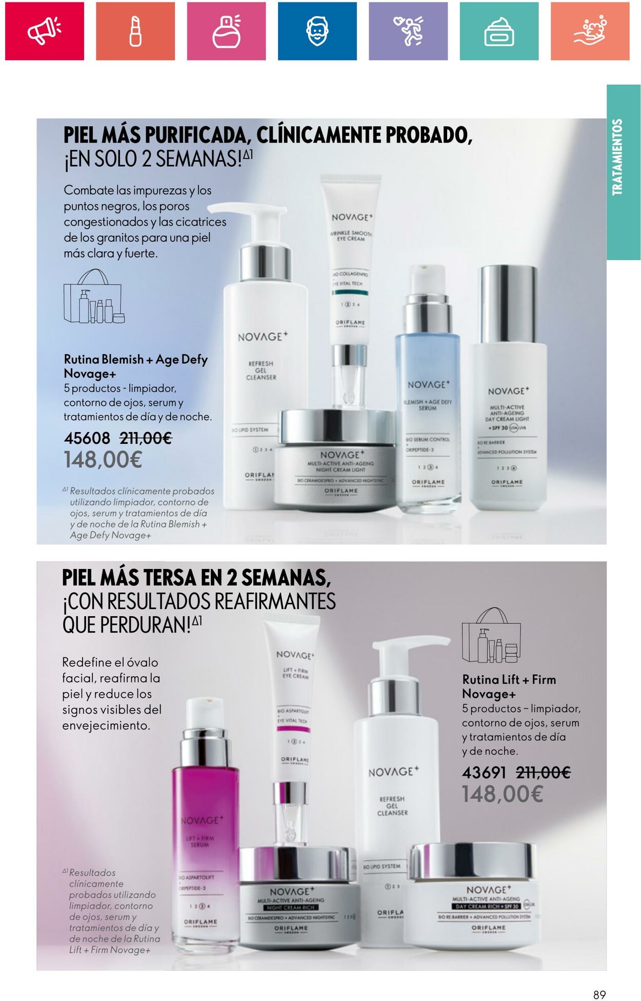 Folleto Oriflame 18.06.2024 - 08.07.2024