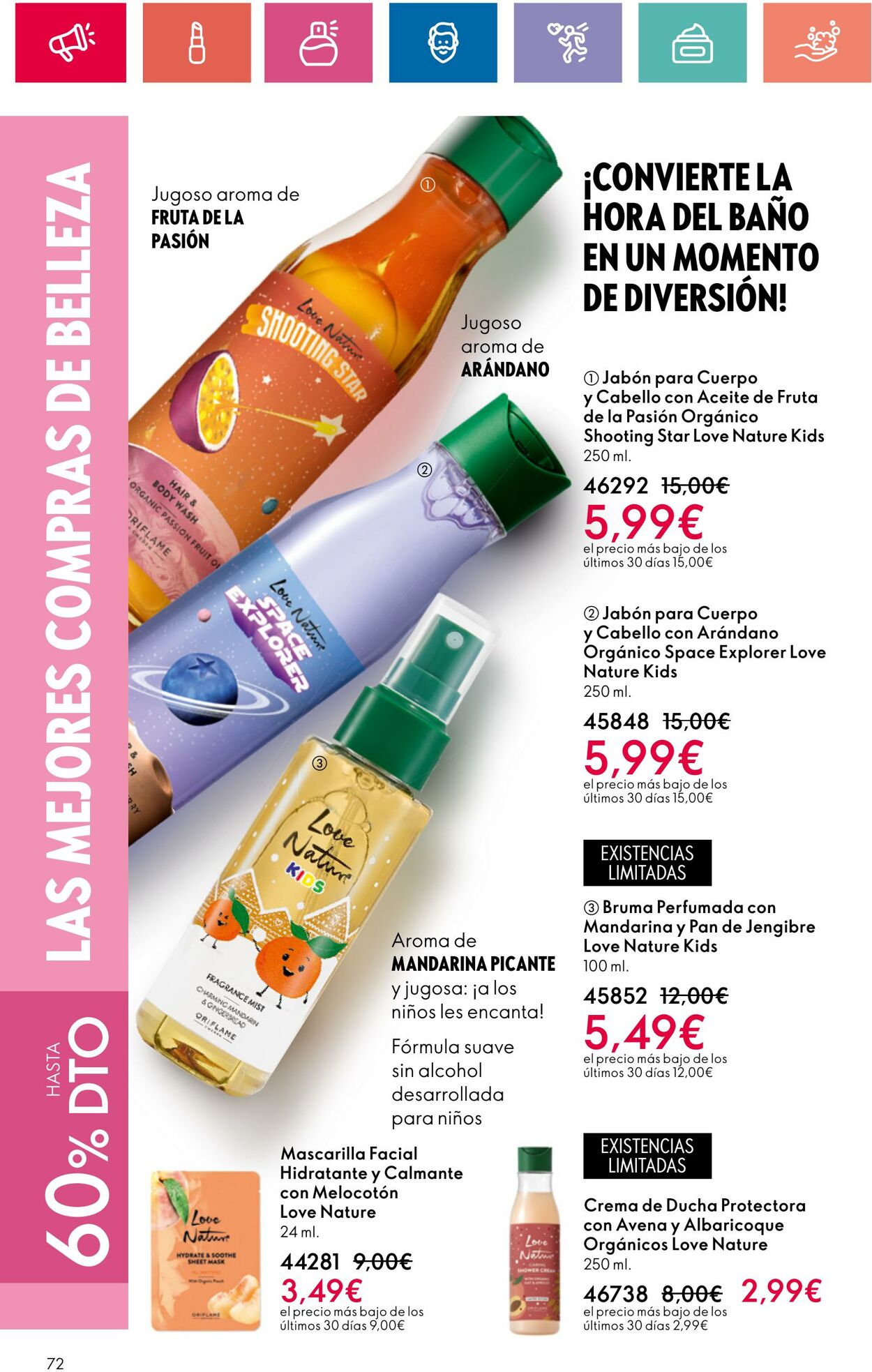 Folleto Oriflame 09.07.2024 - 29.07.2024