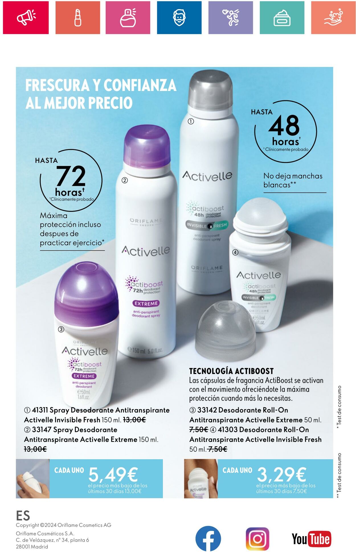 Folleto Oriflame 09.07.2024 - 29.07.2024