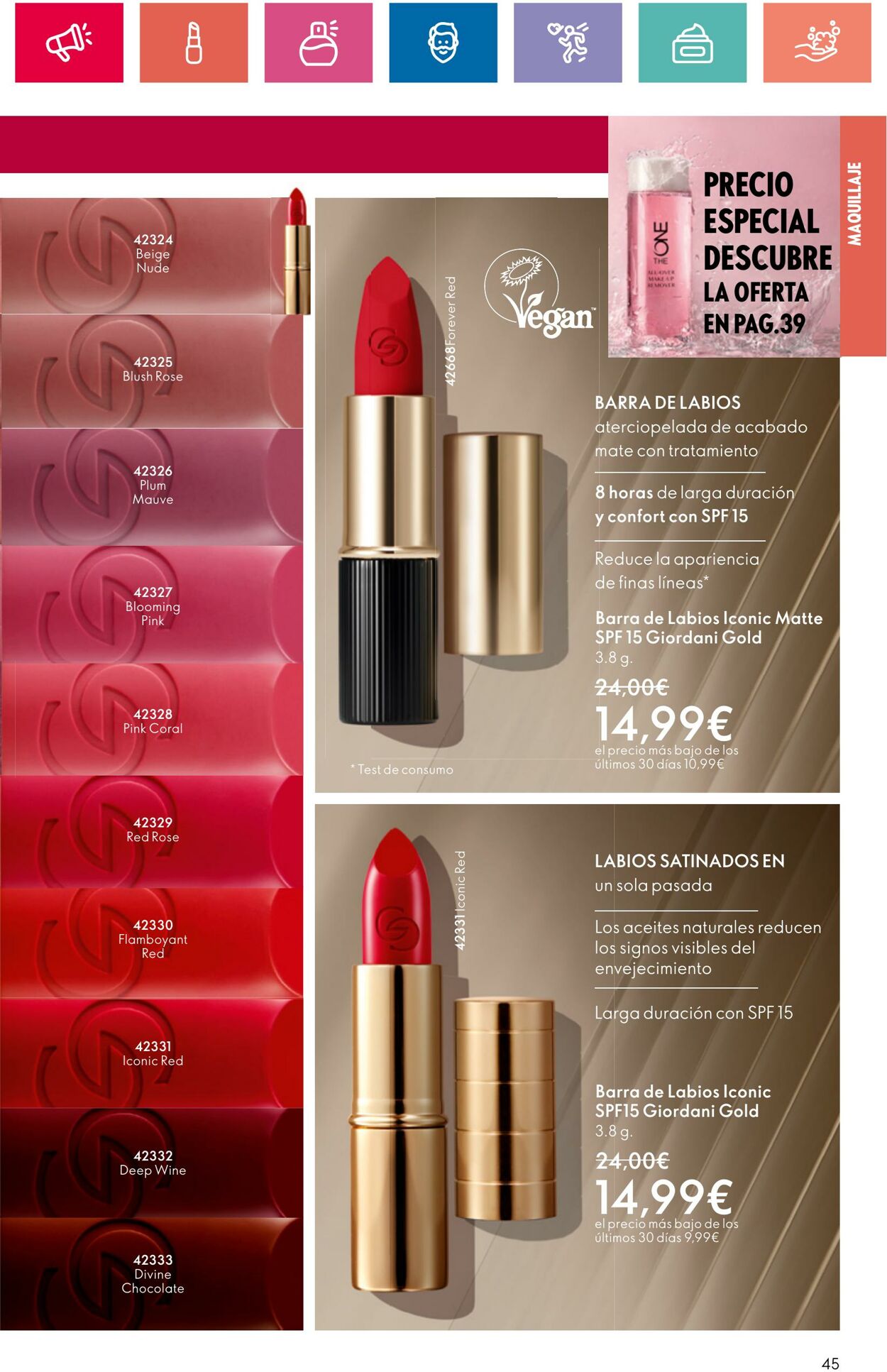 Folleto Oriflame 09.07.2024 - 29.07.2024