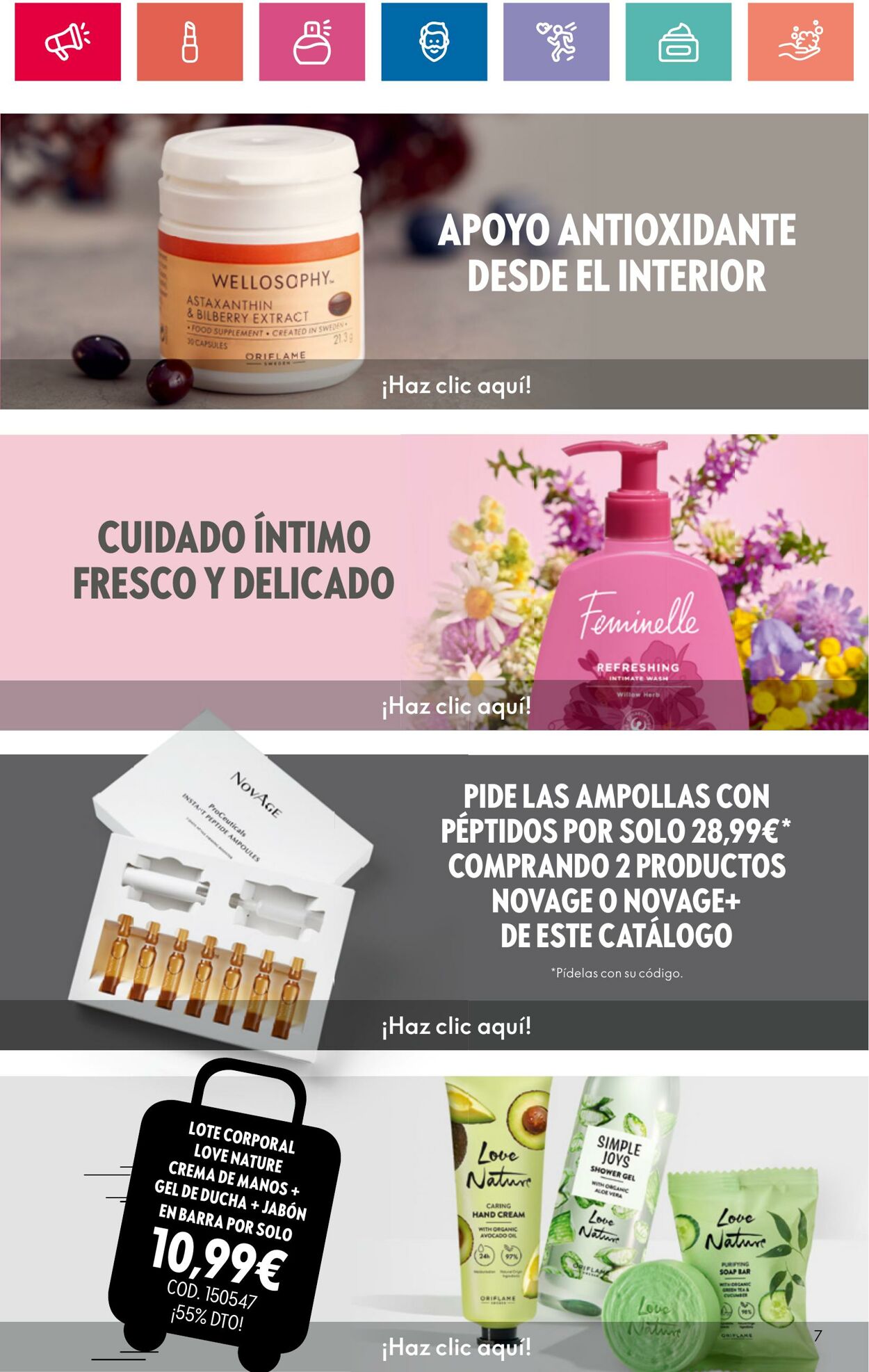 Folleto Oriflame 09.07.2024 - 29.07.2024