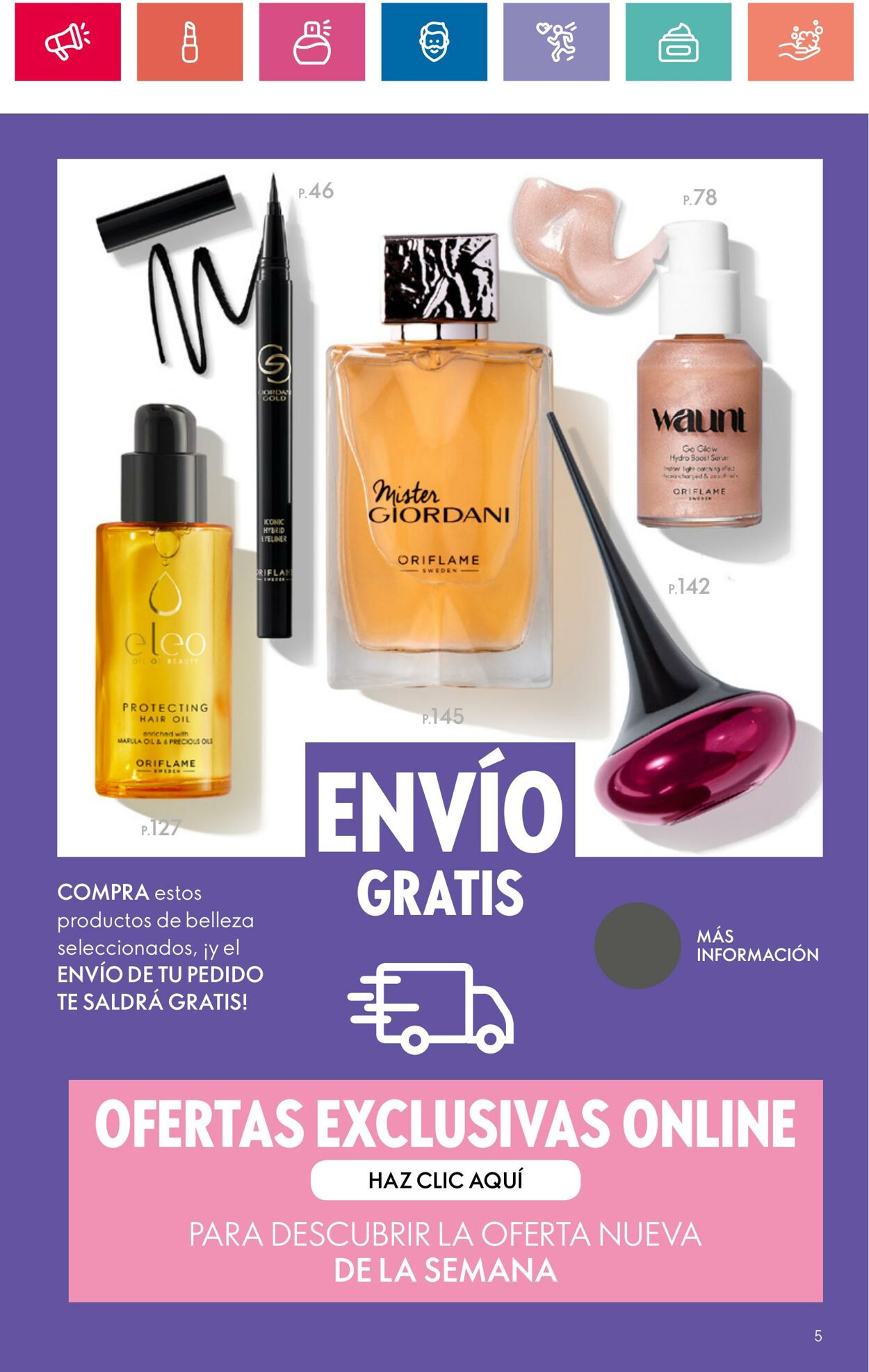 Folleto Oriflame 09.07.2024 - 29.07.2024