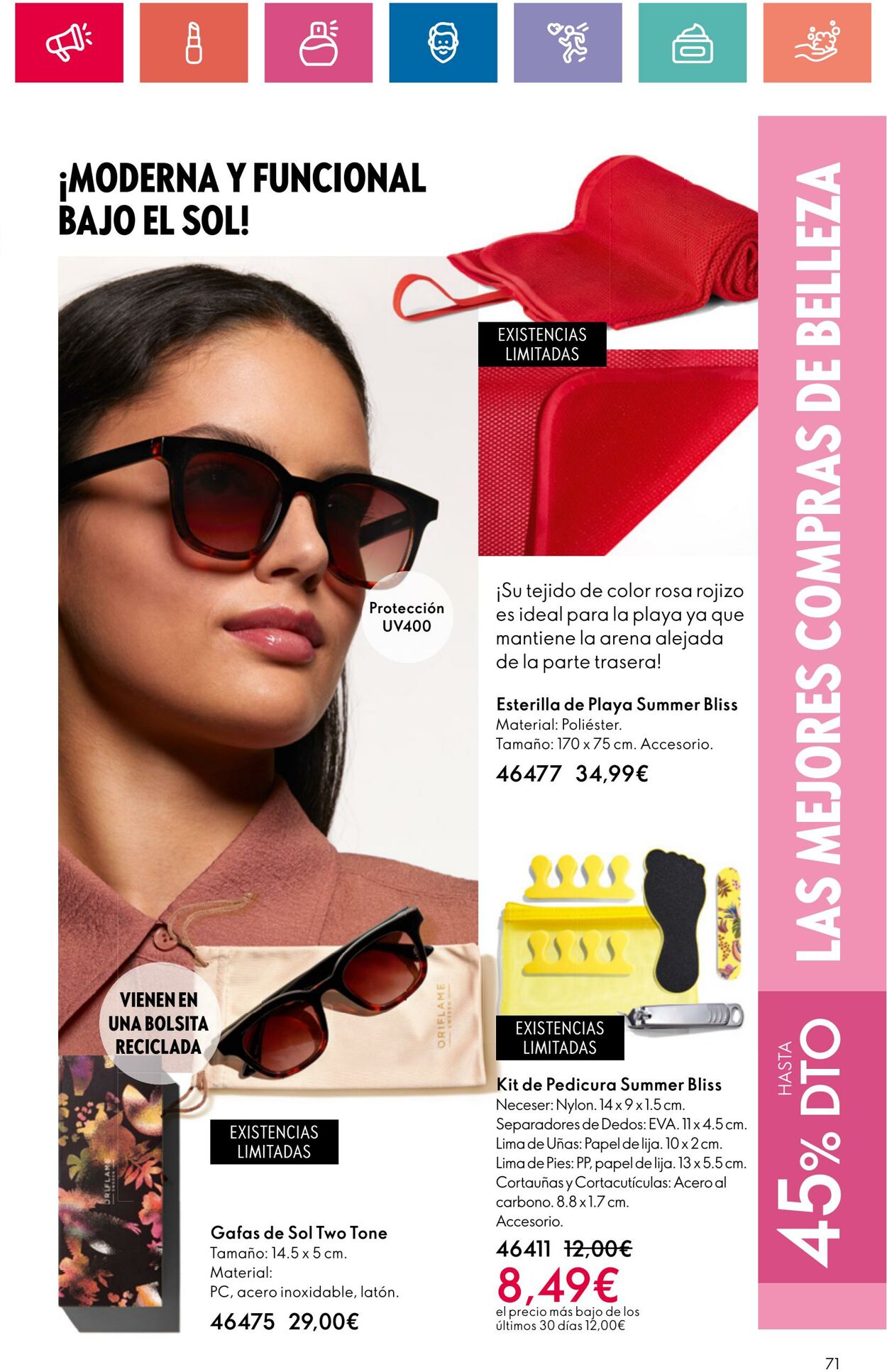 Folleto Oriflame 09.07.2024 - 29.07.2024