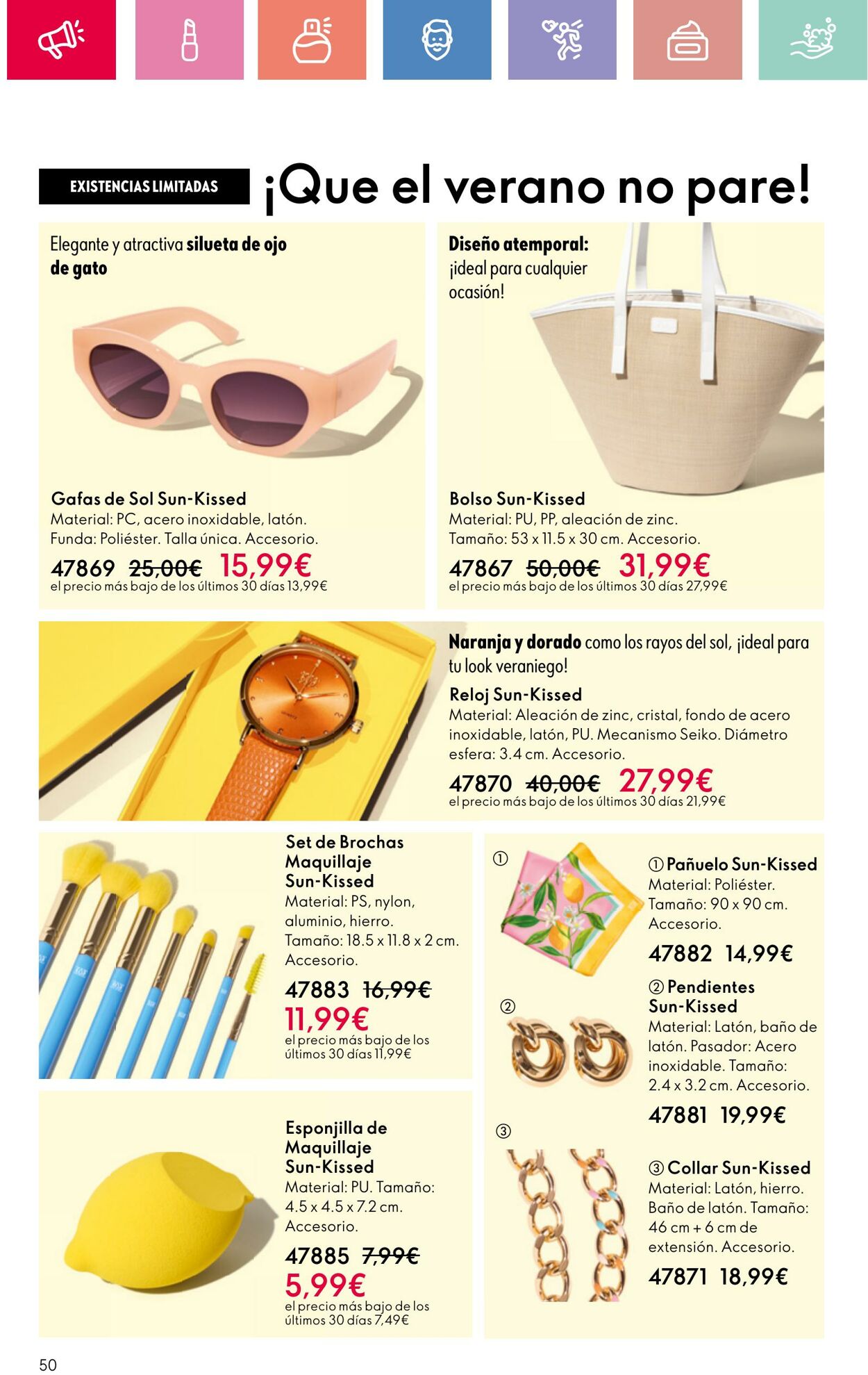 Folleto Oriflame 13.07.2025 - 02.08.2025